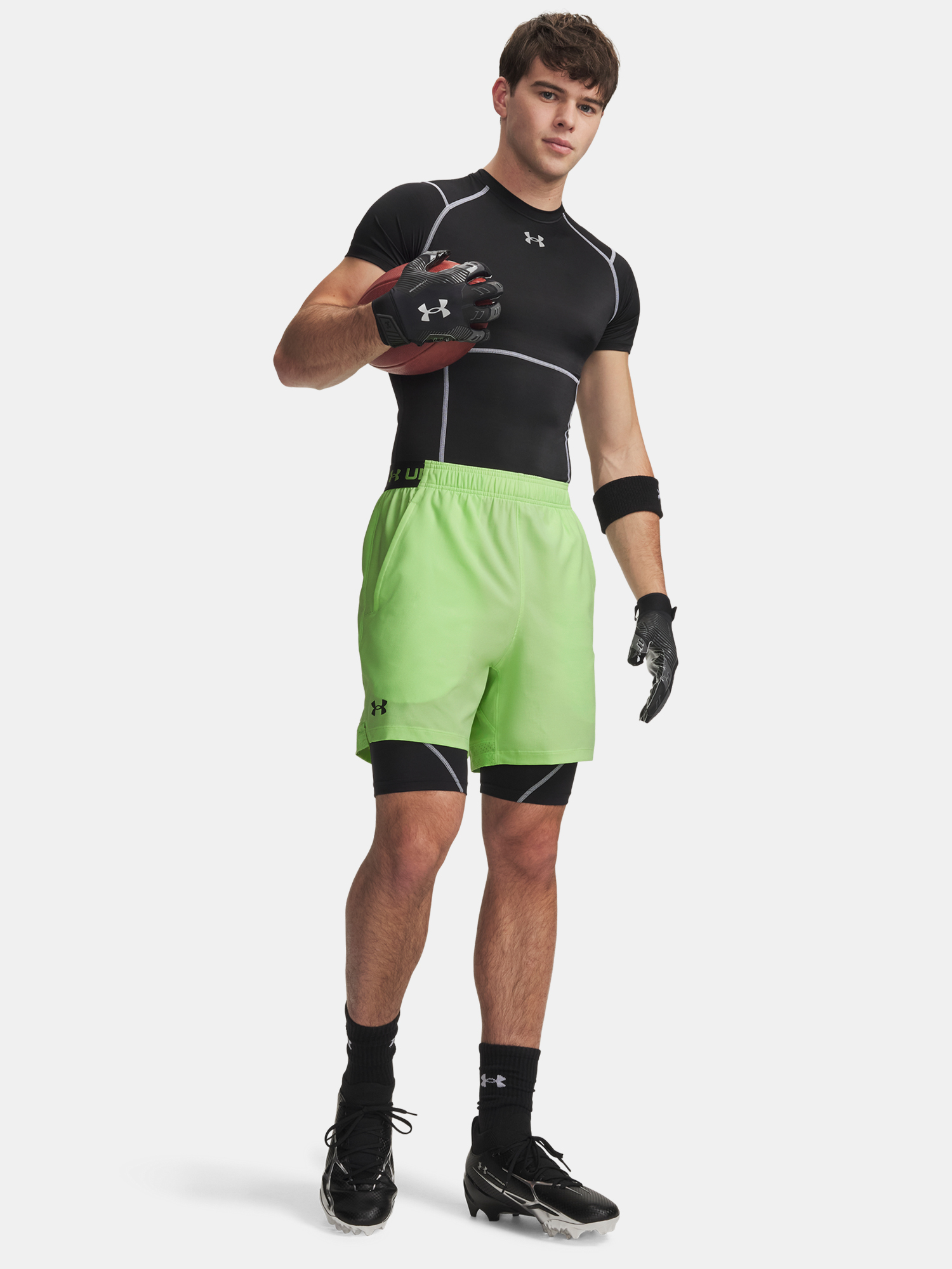 Muži's Under Armour UA HG Elite Long Šortky