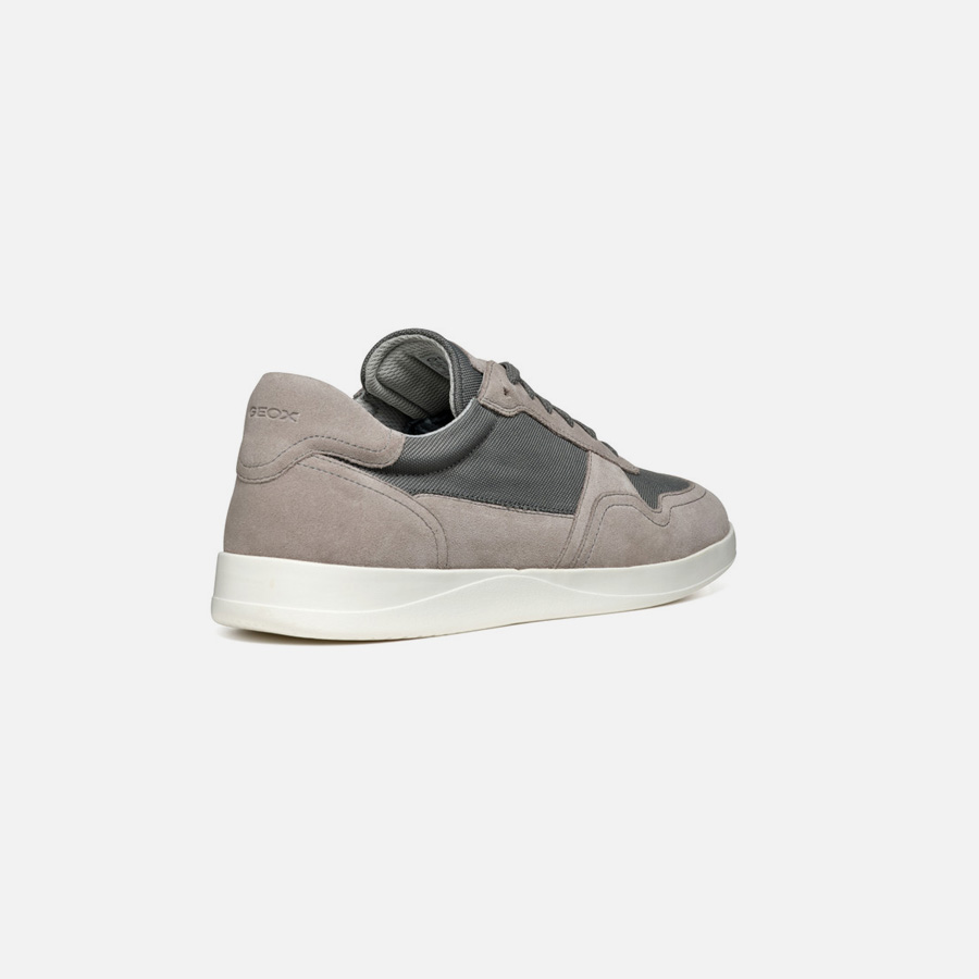 Light brown men's sneakers Geox Kennet - Men's