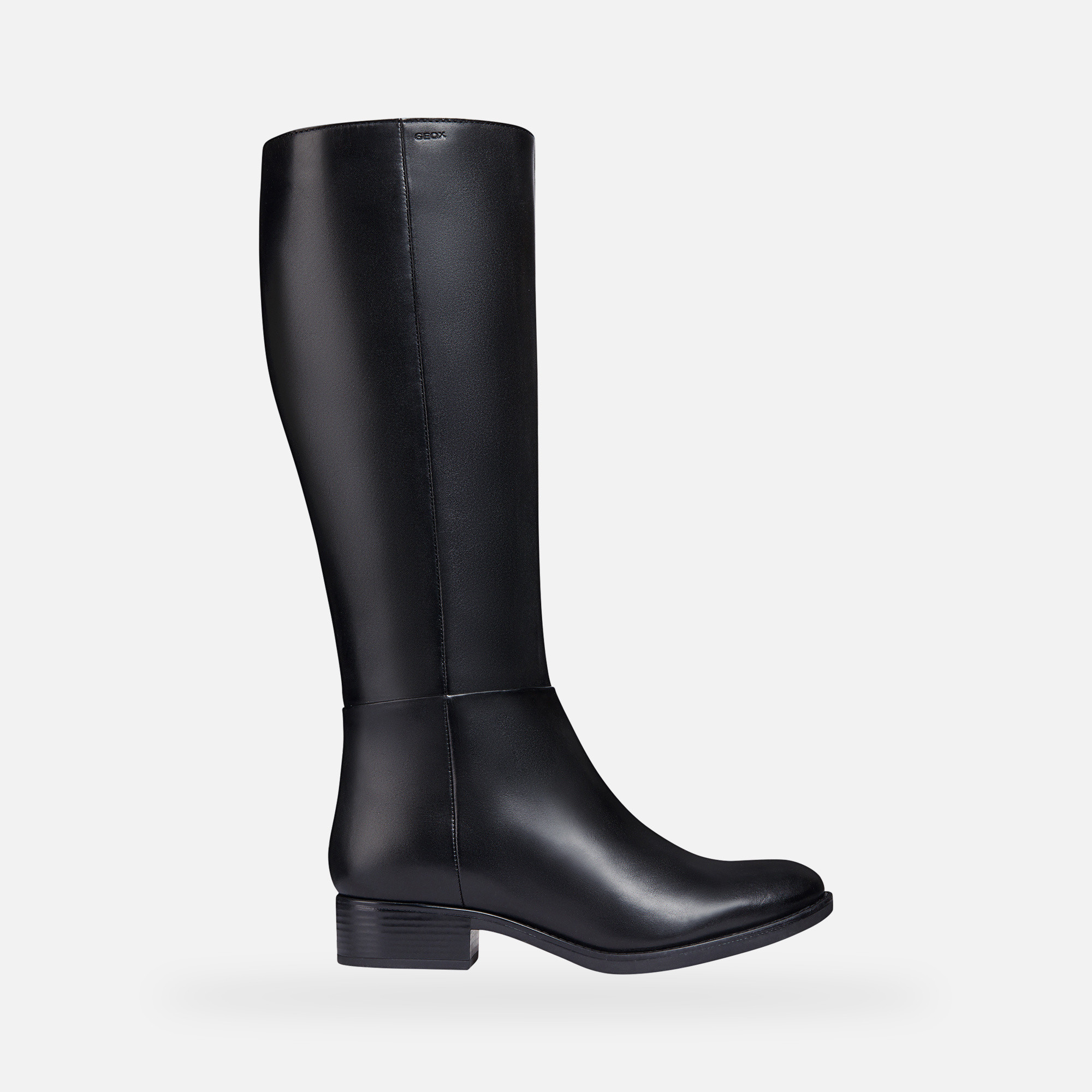 Black womens boots Geox Felicity - Womens