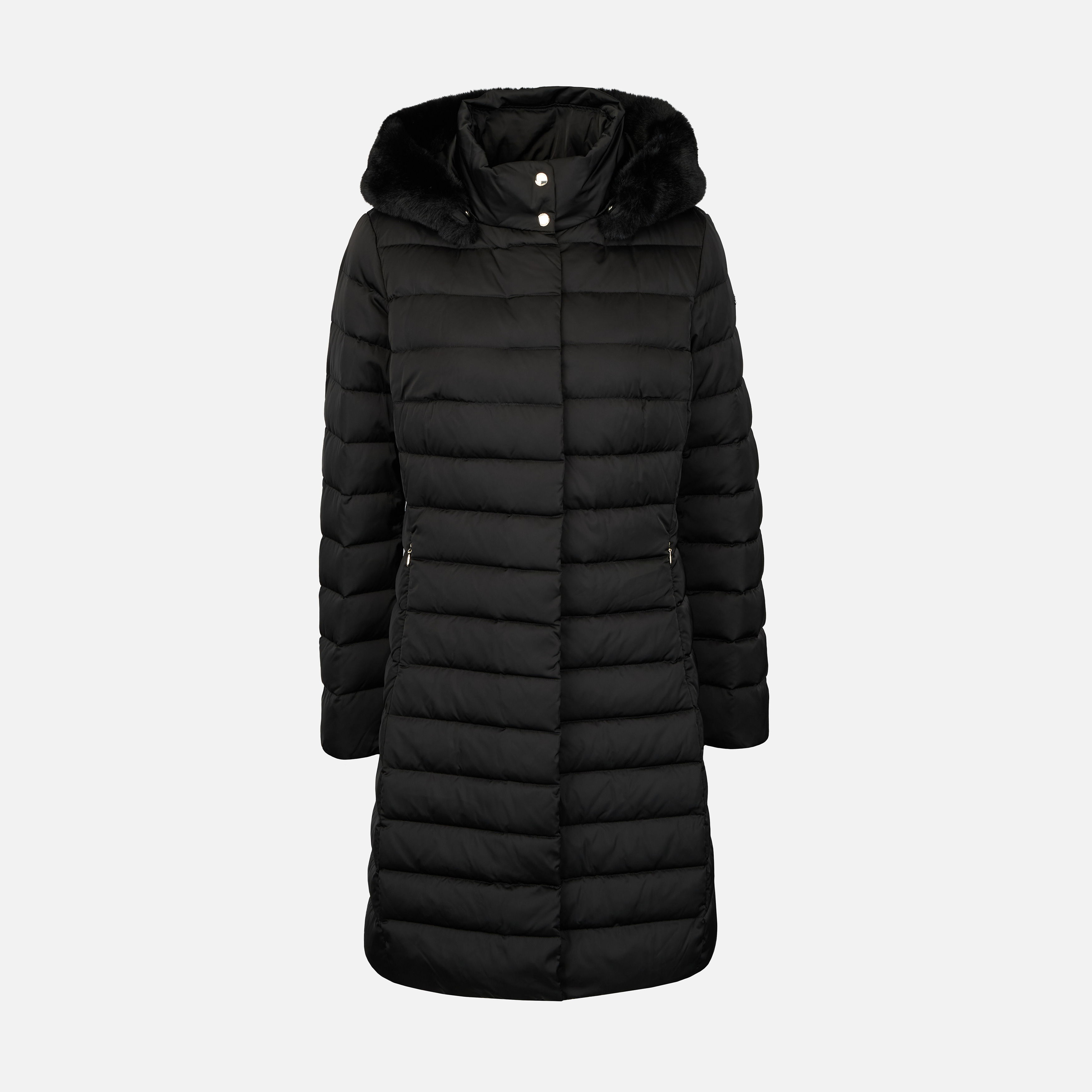 Čierna dámska páperová bunda Geox Bettanie