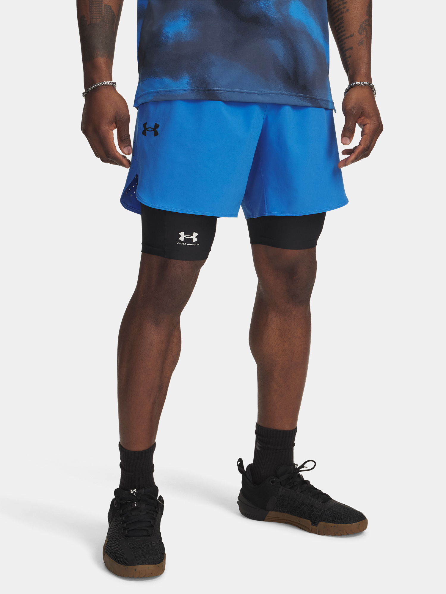 Mens shorts Under Armour UA Vanish Elite Short-BLU - Mens