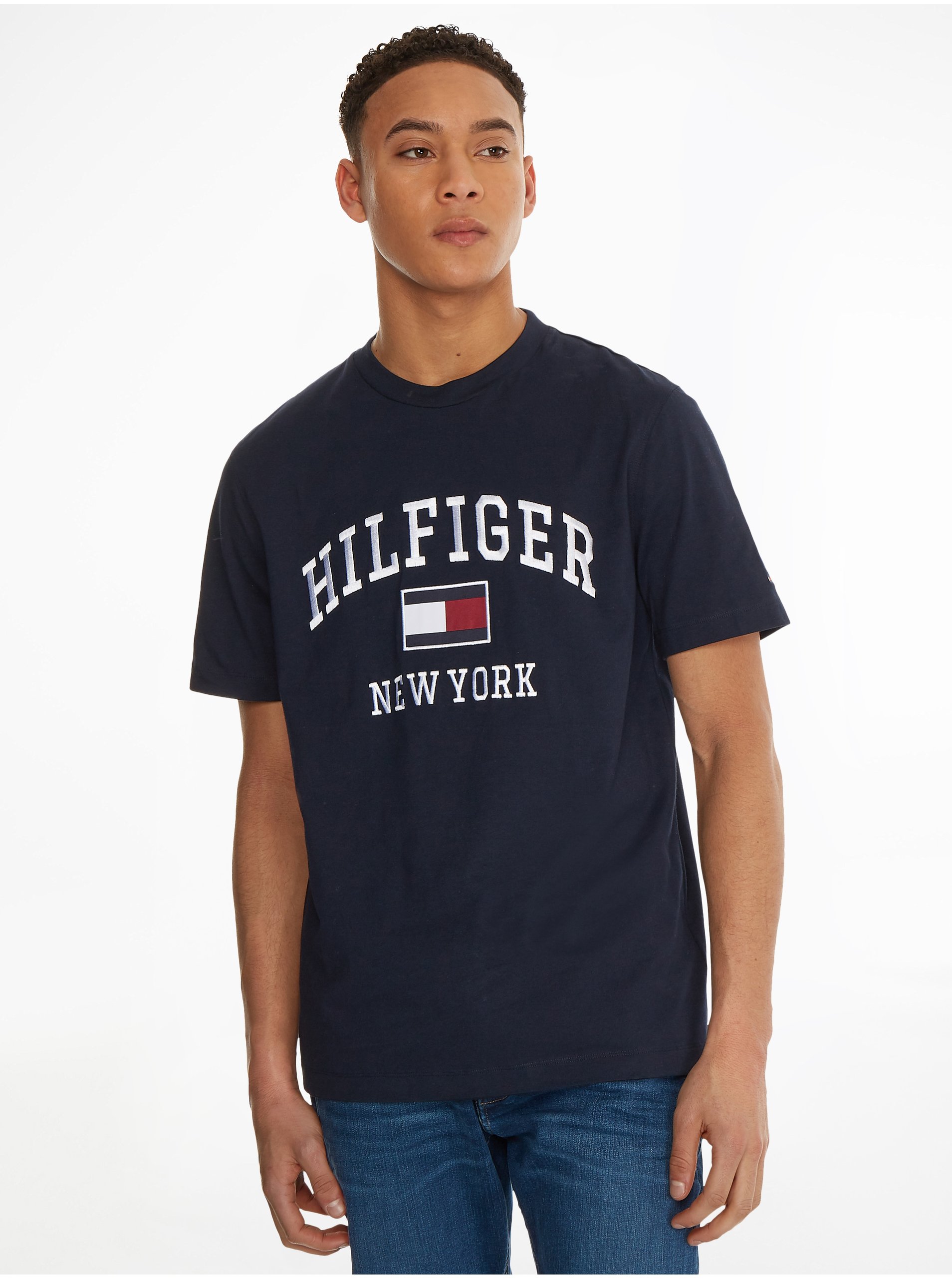 Levně Pánské tričko Tommy Hilfiger