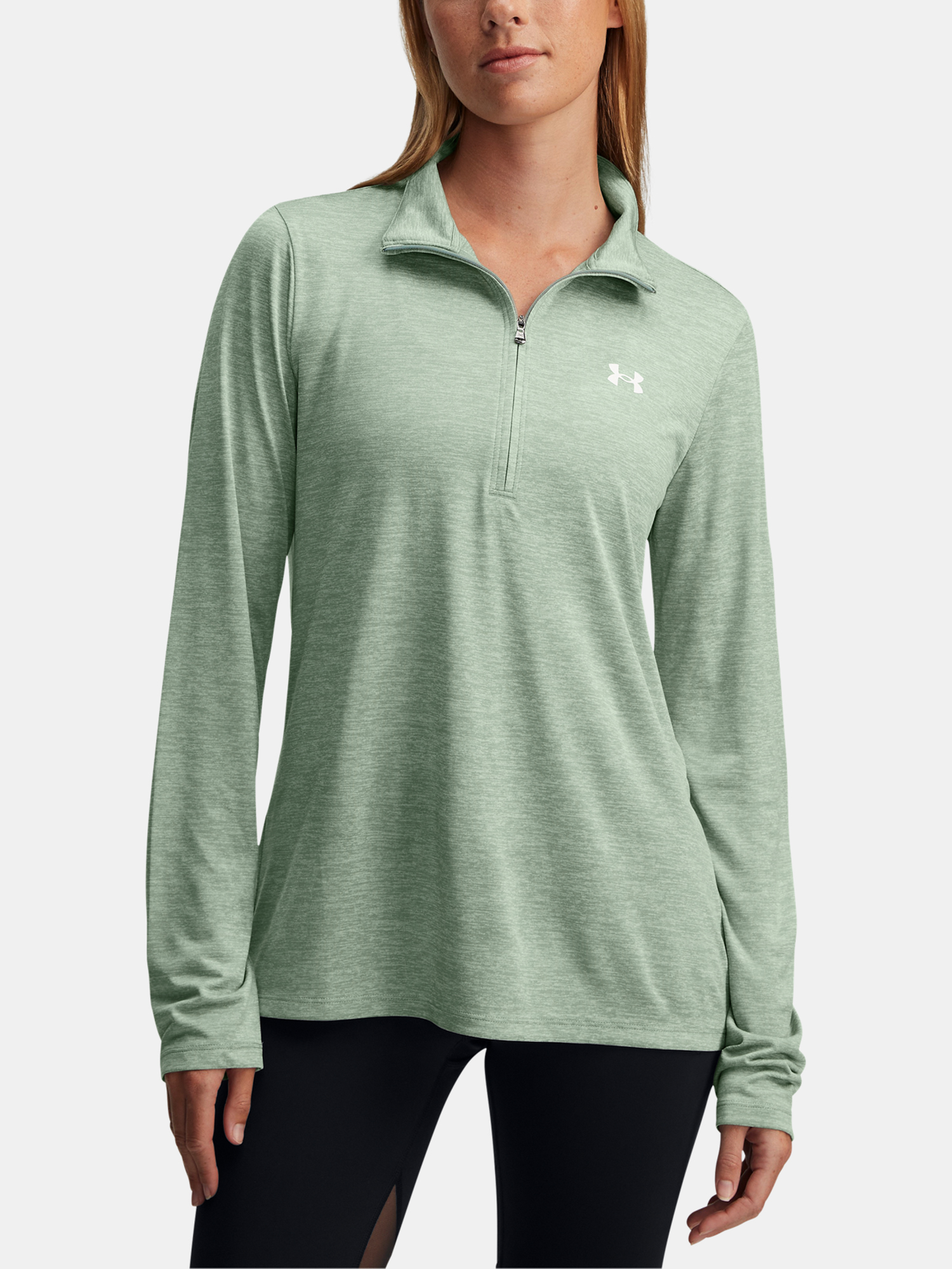 Women&#039;s T-shirt Under Armour Tech 1/2 Zip- Twist - Women&#039;s