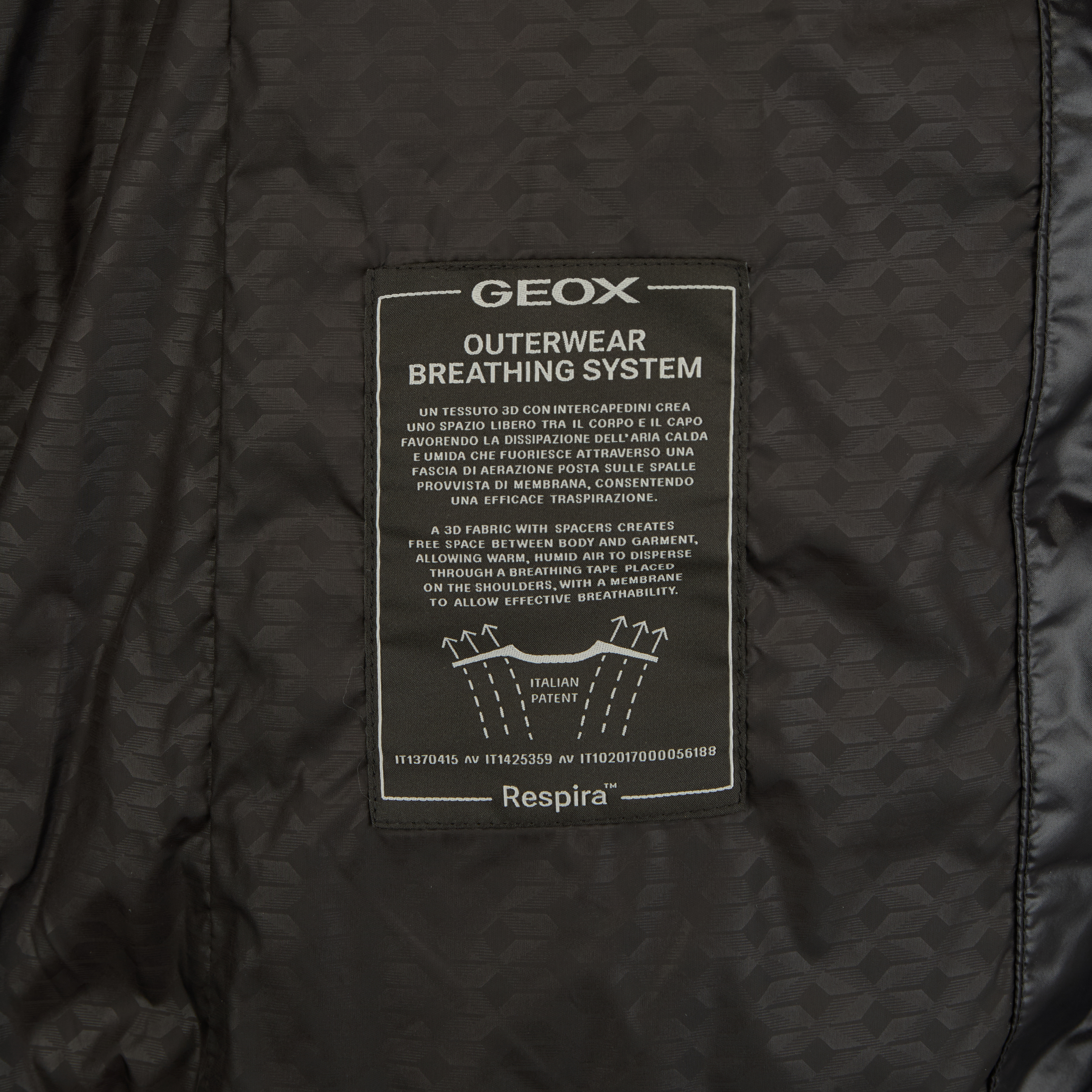 Vestă neagră de damă Geox Bleyze