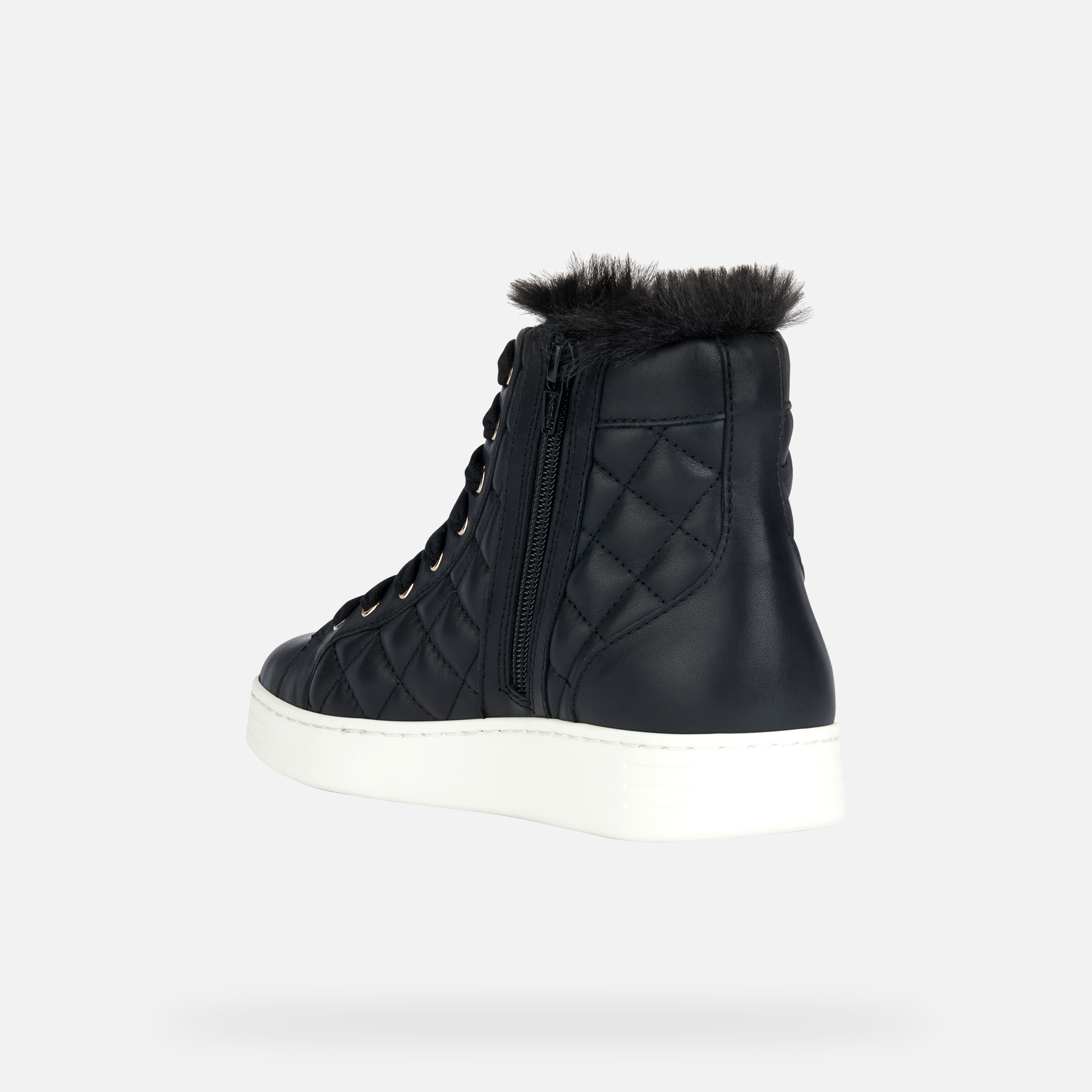 Black women's sneakers Geox Lauressa A - Nappa - Women's