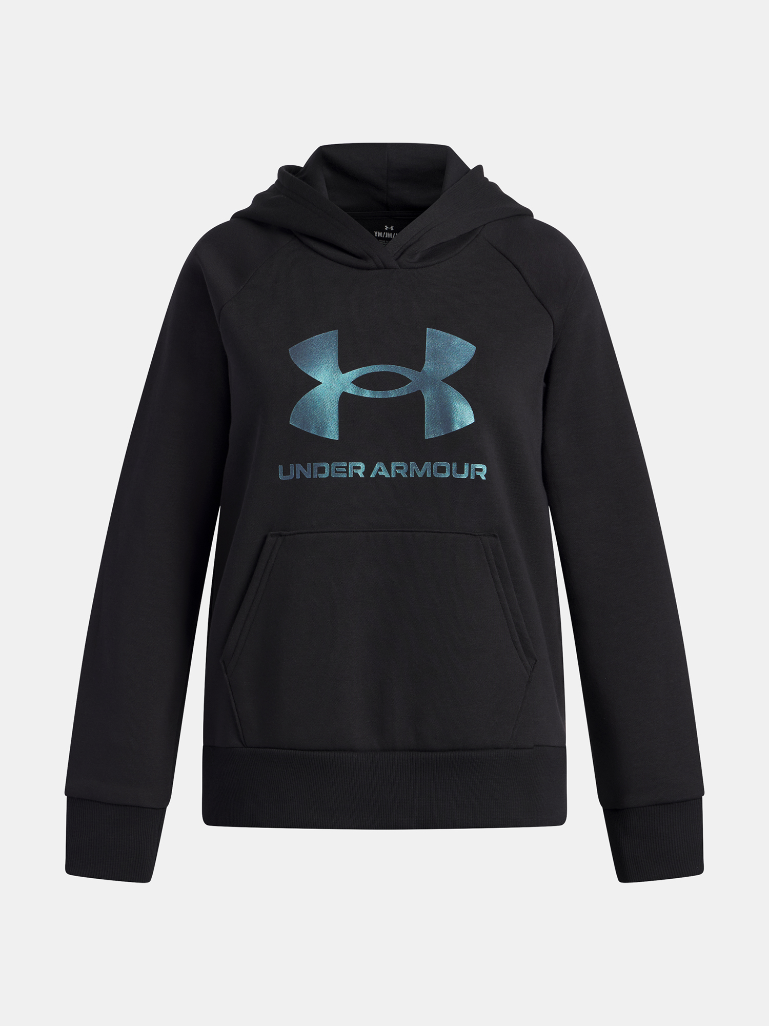 Girls sweatshirt Under Armour UA Rival Flc Shimmer Hdy-BLK - Girls