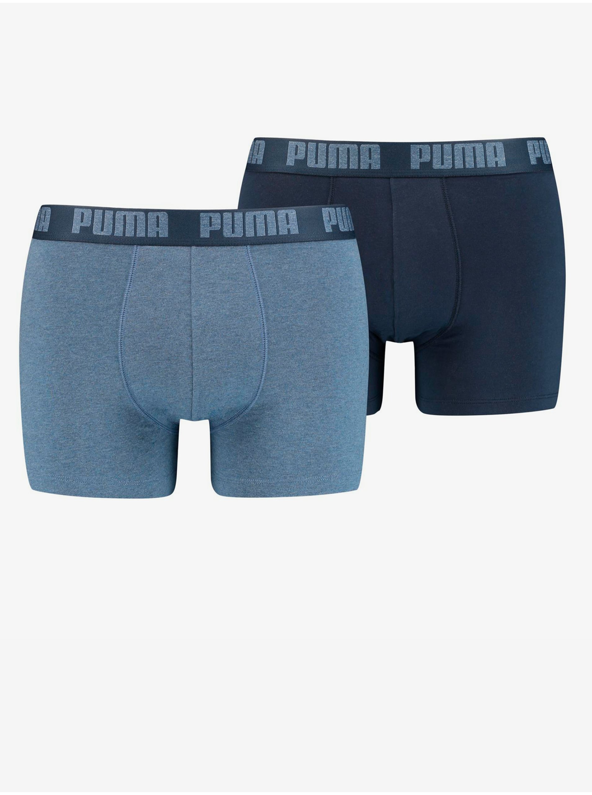 Set of two men's boxers in Puma blue - Men's