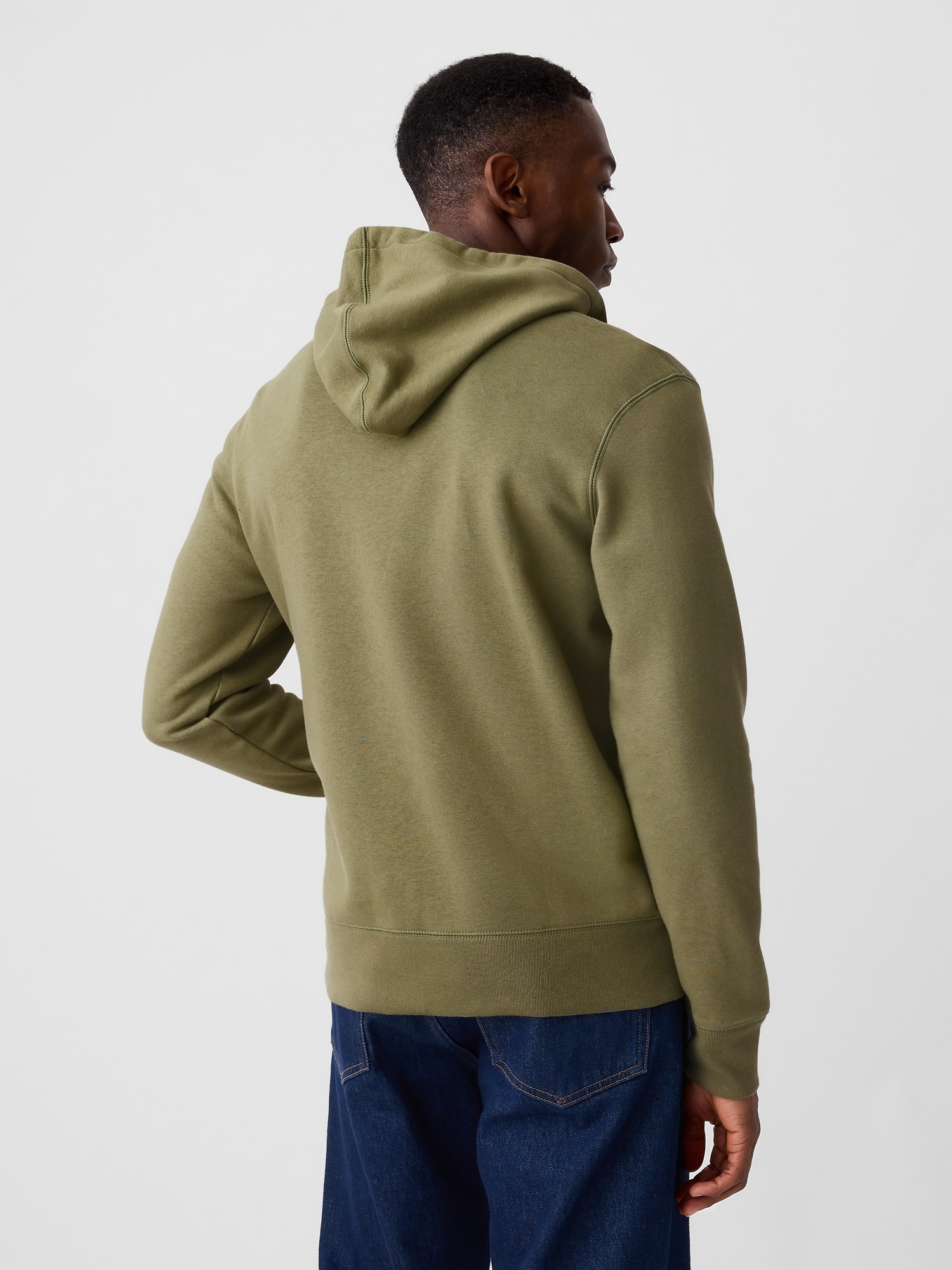 GAP Zip Hoodie Logo - Men&#039;s