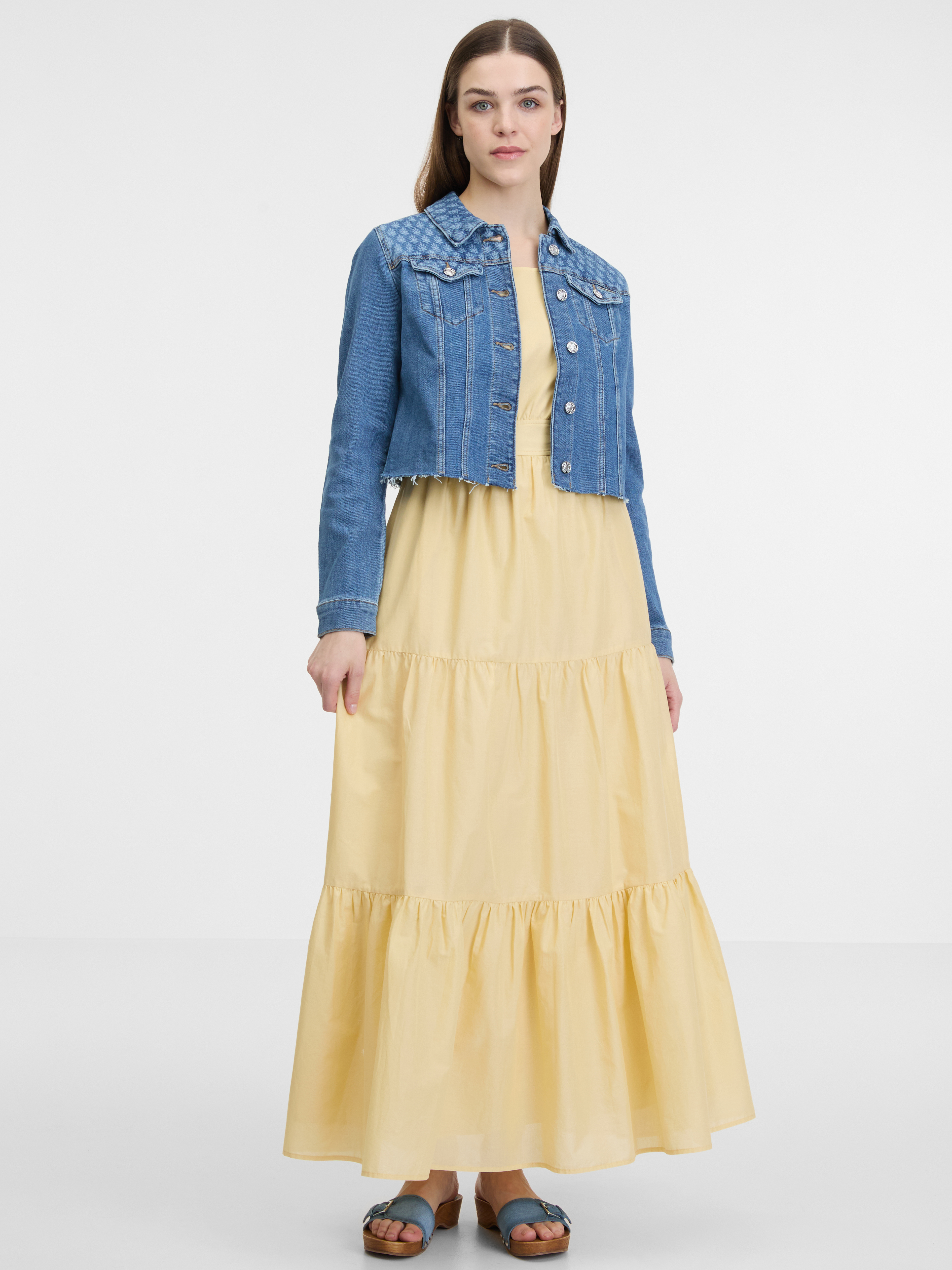 Jachete din denim pentru femei ORSAY - albastru