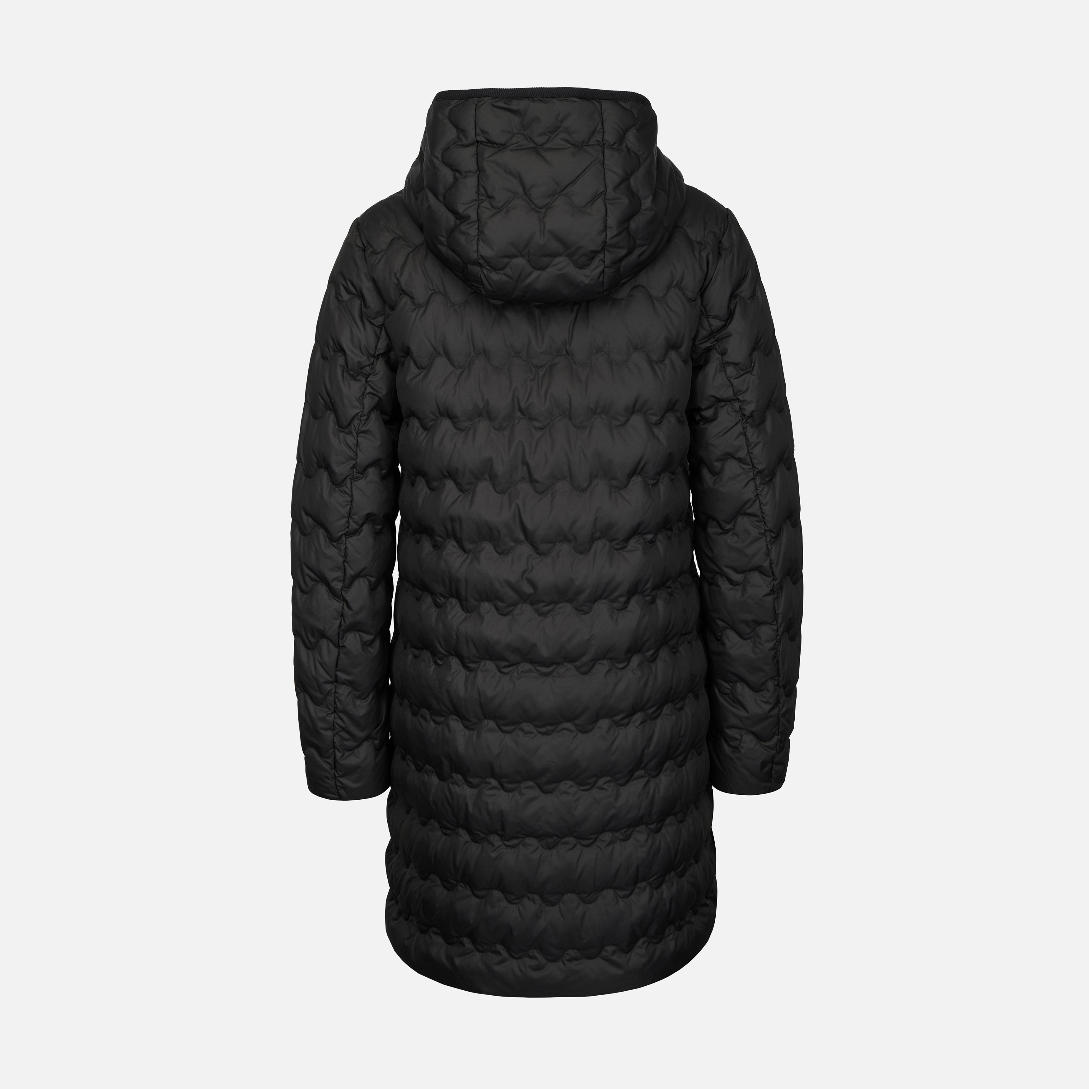 Geacă neagră cu puf pentru femei Geox Myluse