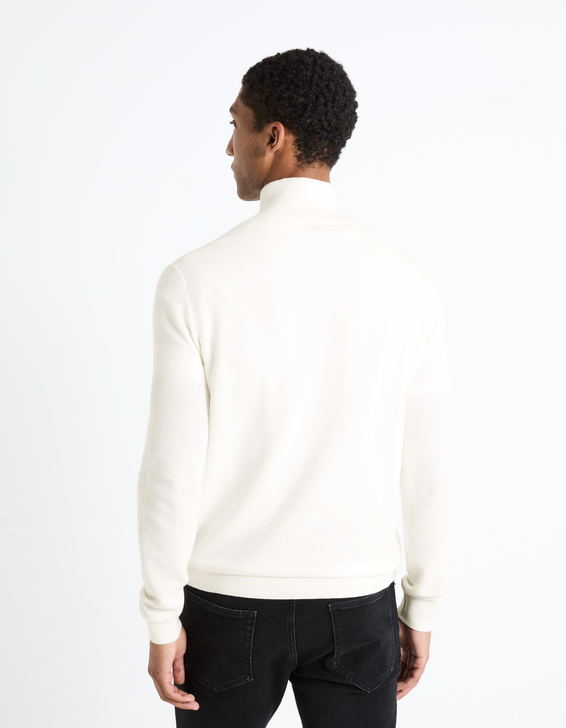 Celio Sweater Front with Zip Collar - Men&#039;s
