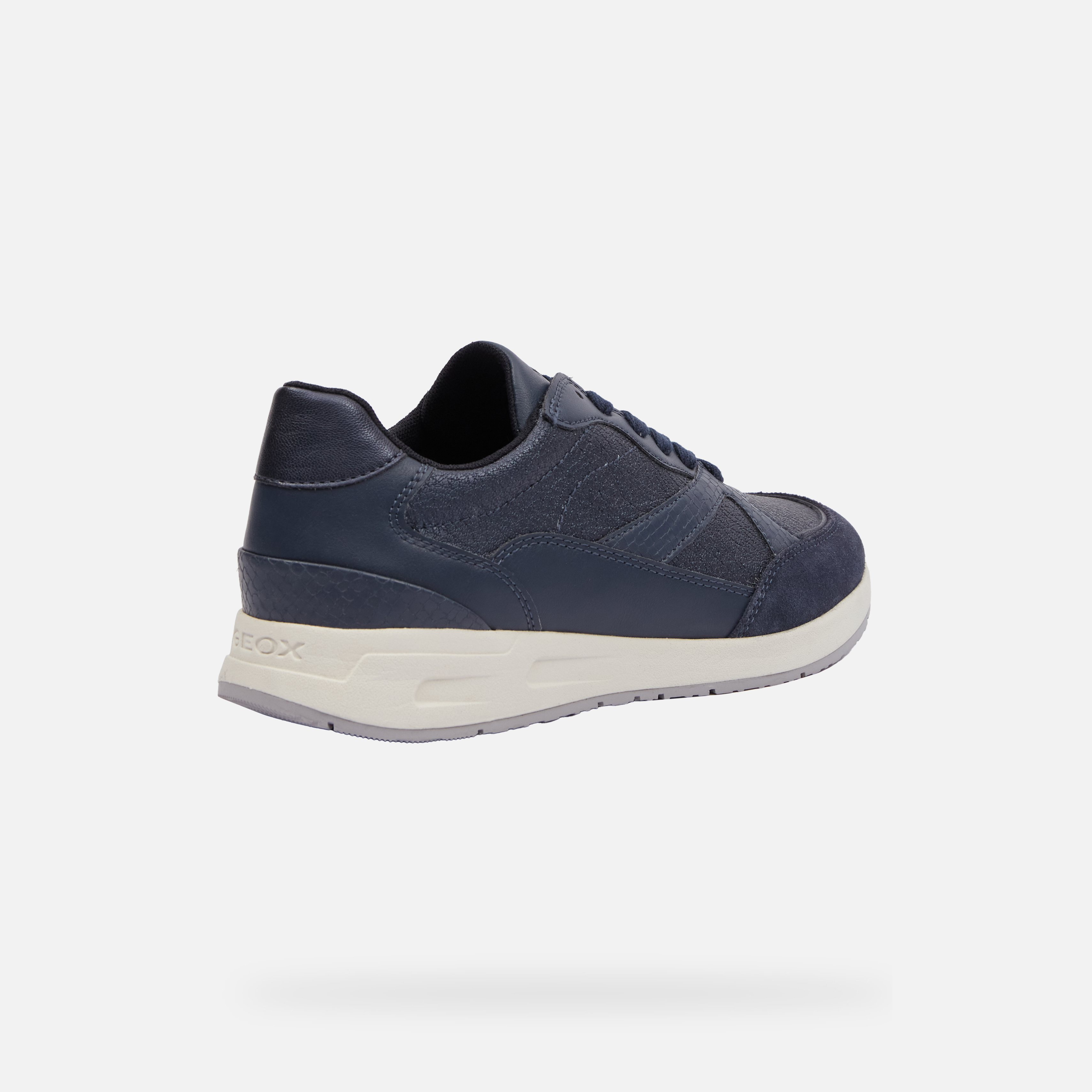 Dark blue women's sneakers Geox Bulmya - Women's