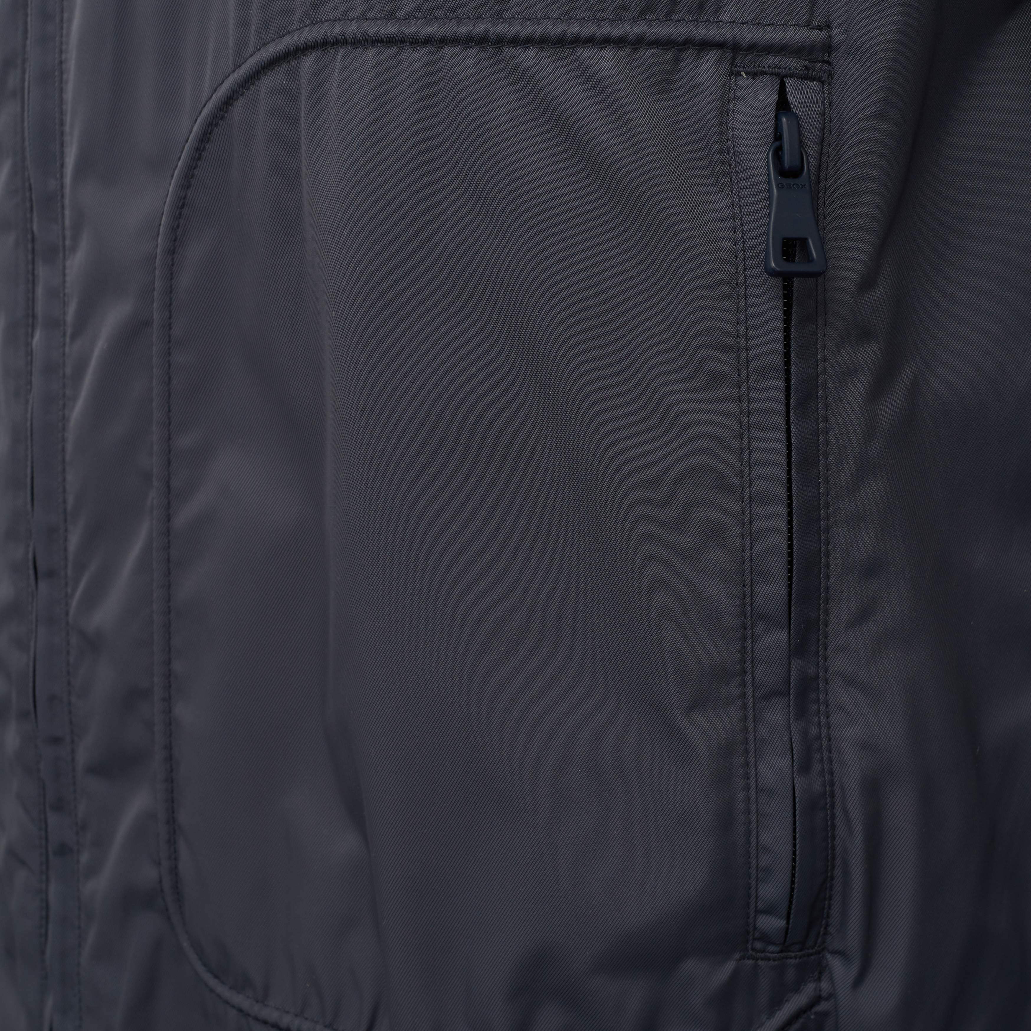 Blue men&#039;s jacket Geox Snake - Men