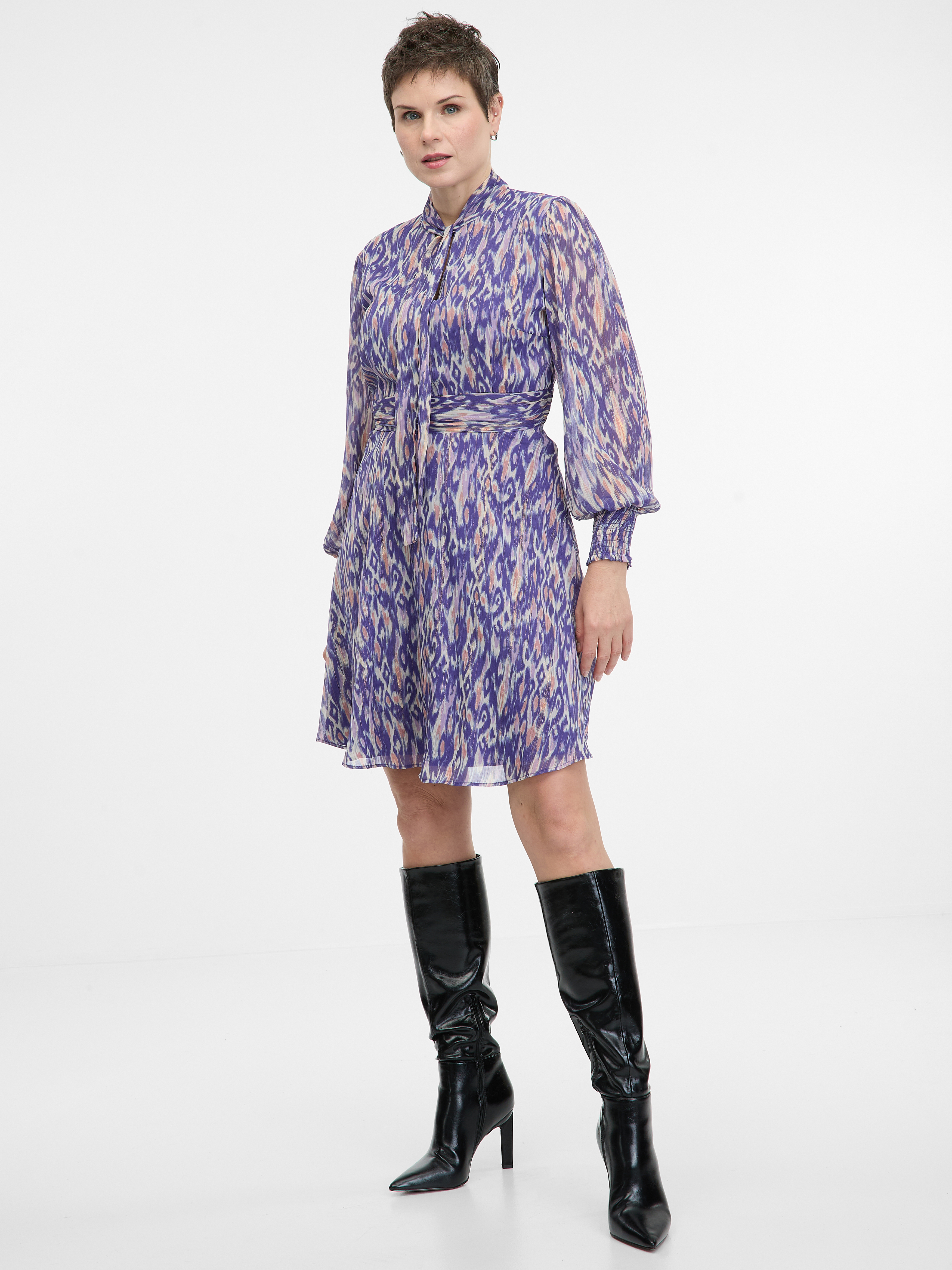 Purple women's knee-length dress ORSAY - Women's