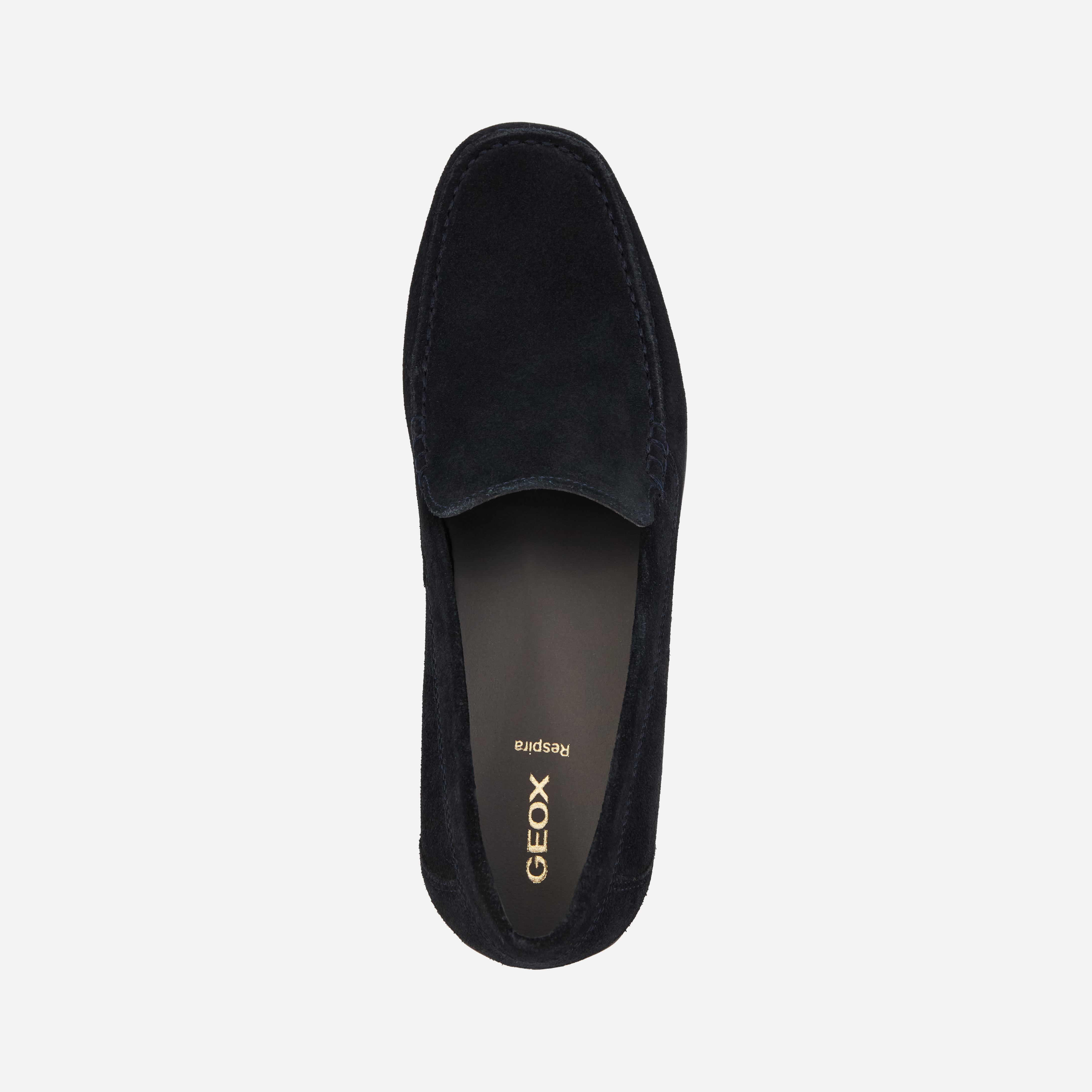 Dark blue men's loafers Geox Ascanio - Men's