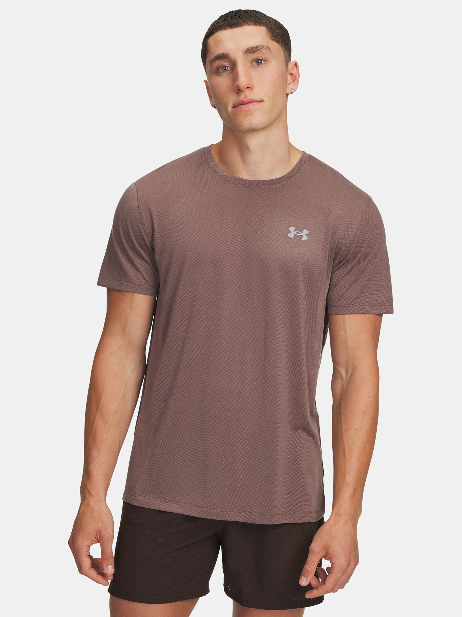 Men's Under Armour UA TRAIL RUN SS-BRN - Men's T-Shirt