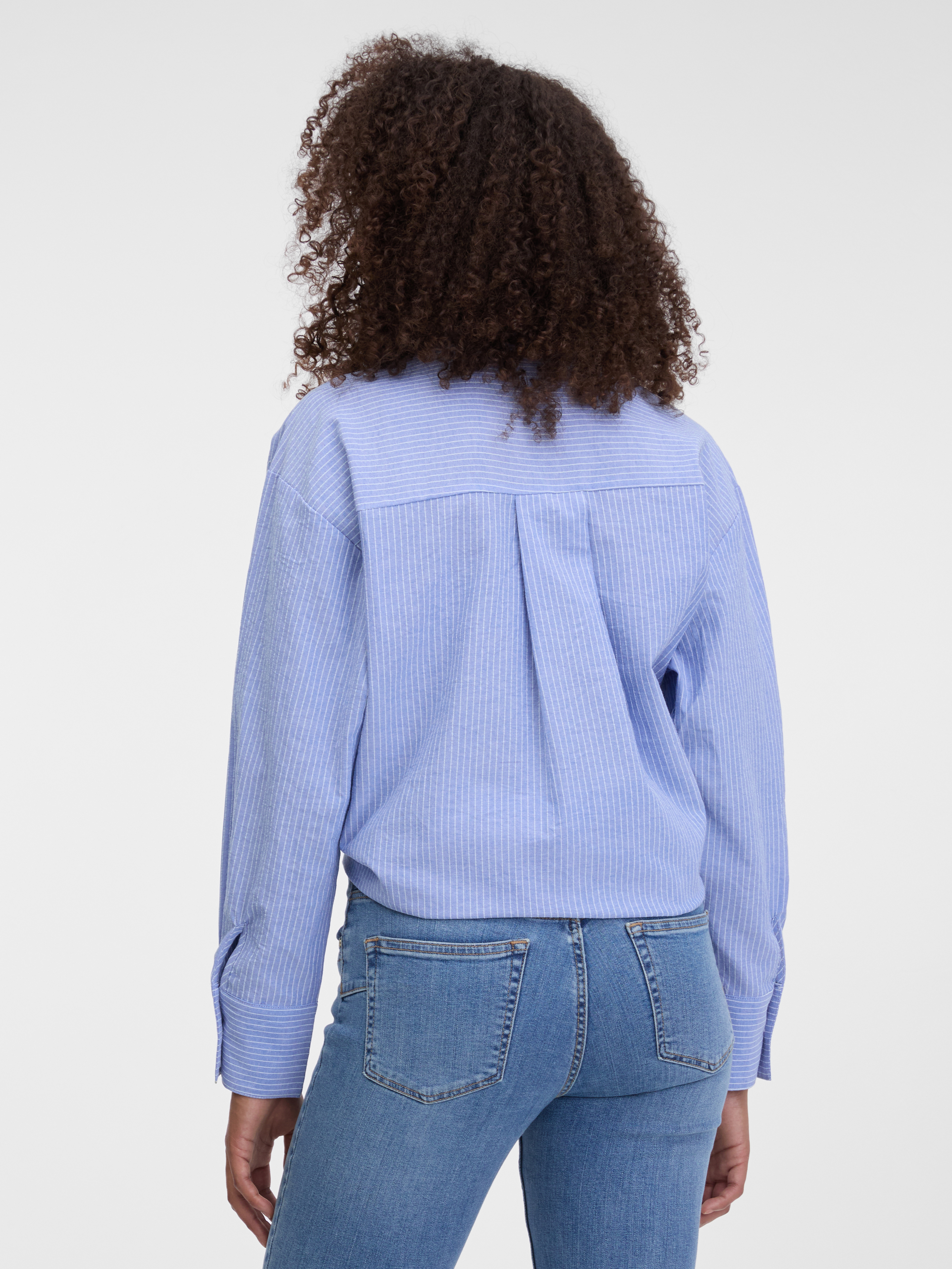 Light blue women's shirt with embroidery ORSAY - Women's