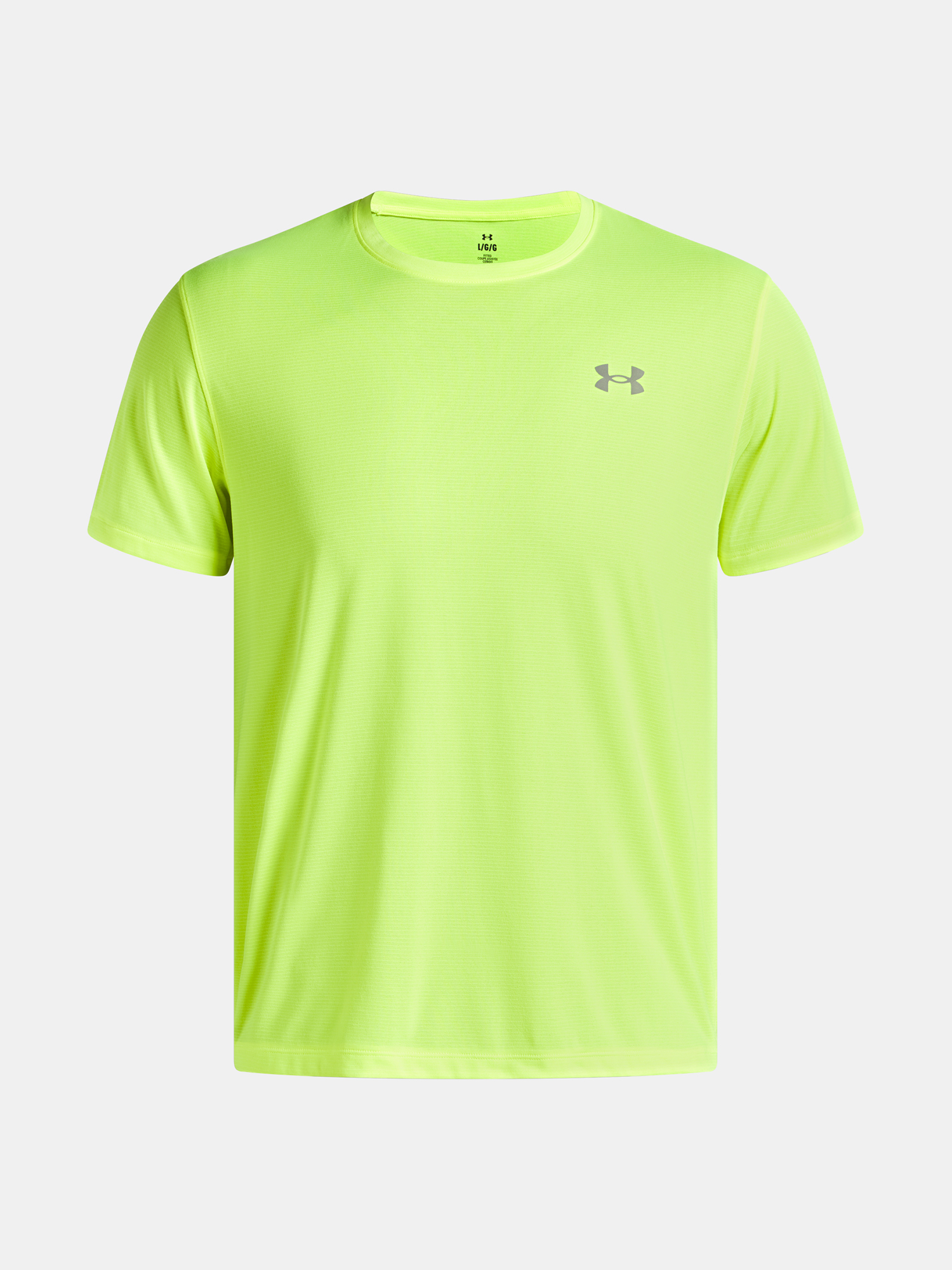 Men's T-shirt Under Armour UA LAUNCH SHORTSLEEVE-YLW - Men's
