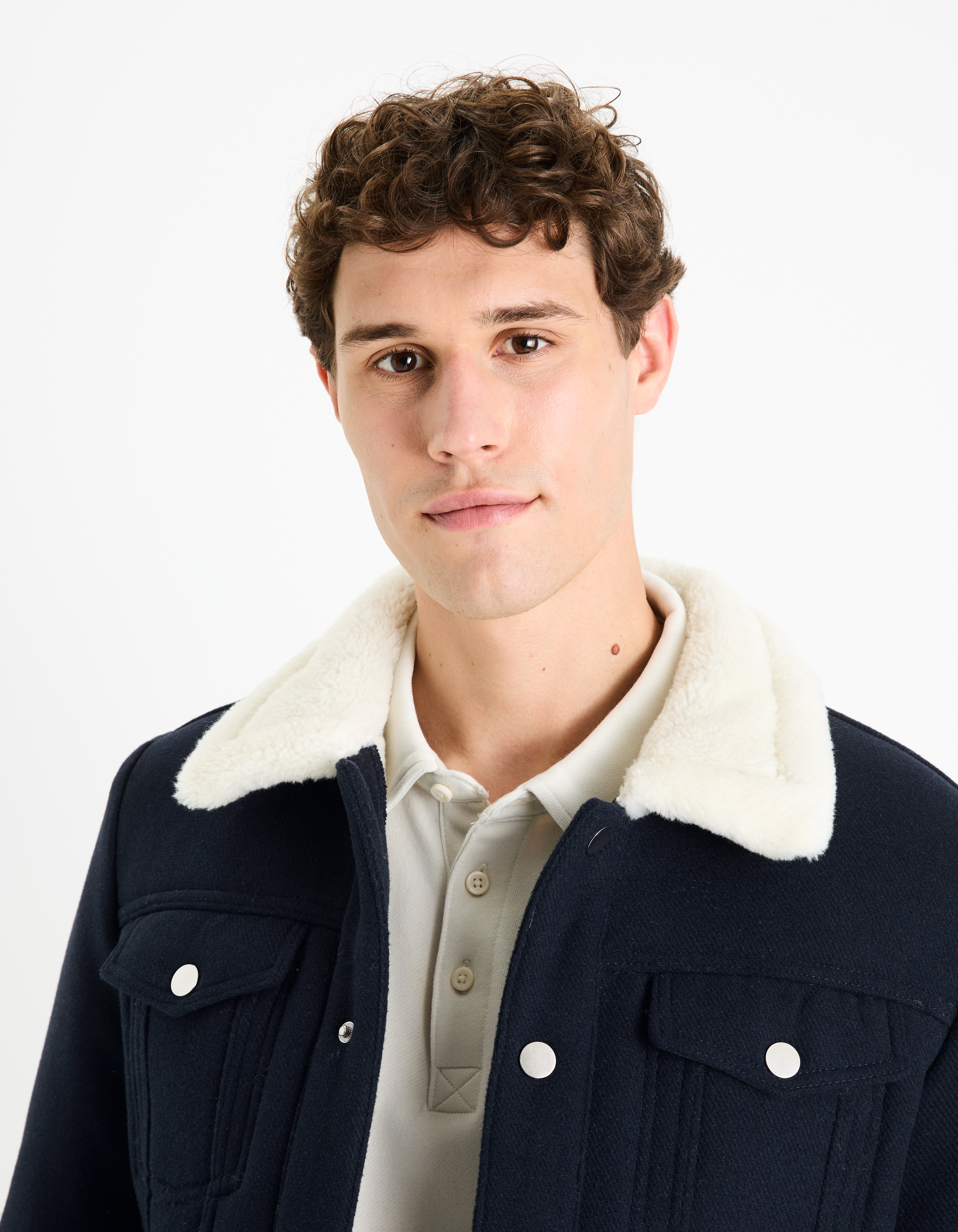 Celio Fuelisa Jacket with Fur - Men&#039;s