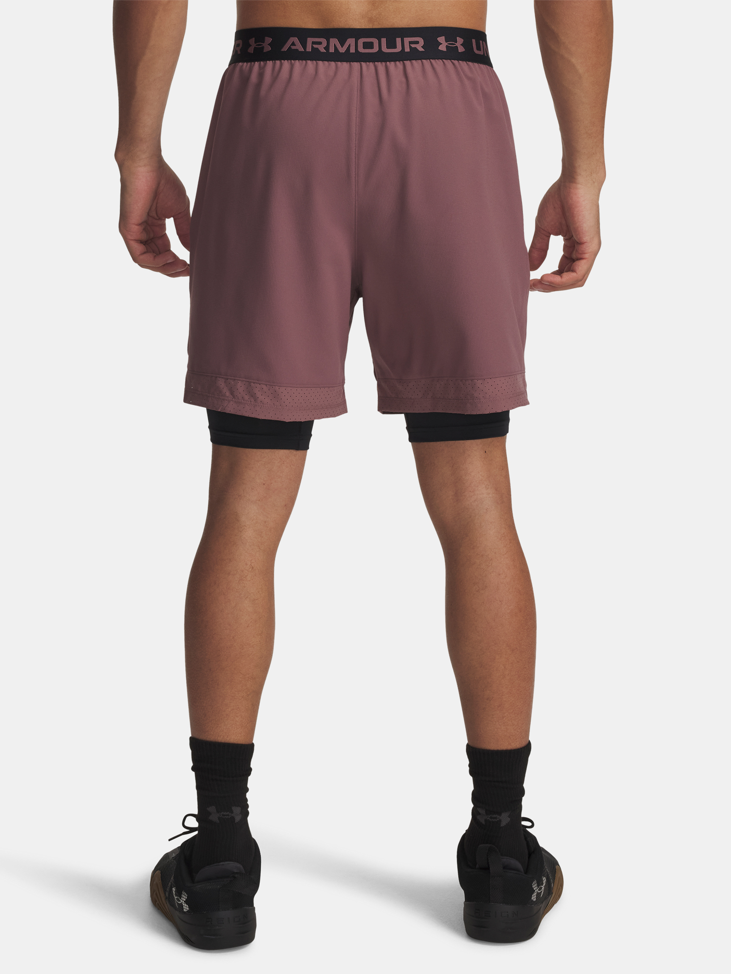 Men&#039;s shorts Under Armour UA Vanish Woven 2in1 Sts-BRN - Men&#039;s