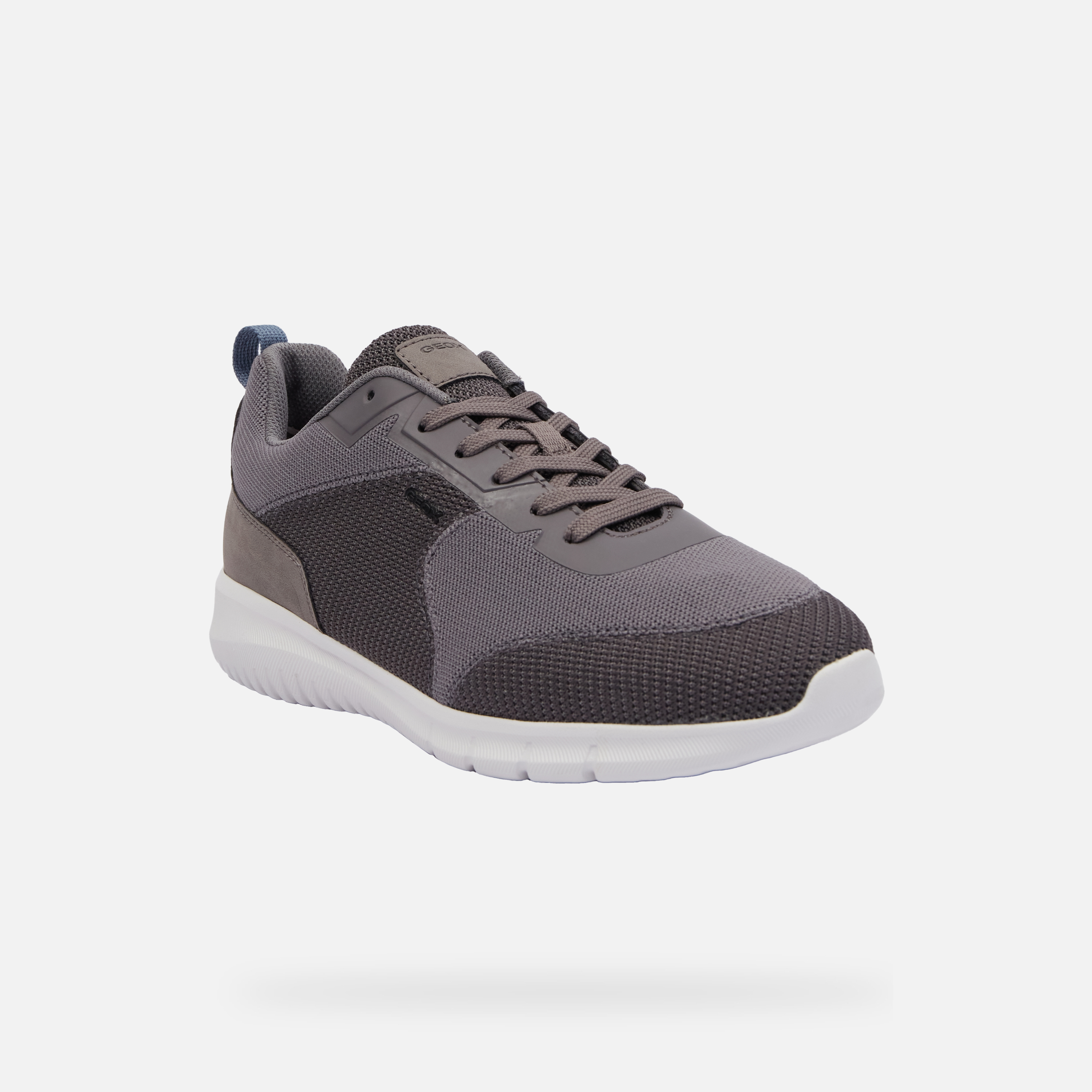 Dark grey men's sneakers Geox Monreale - Men's