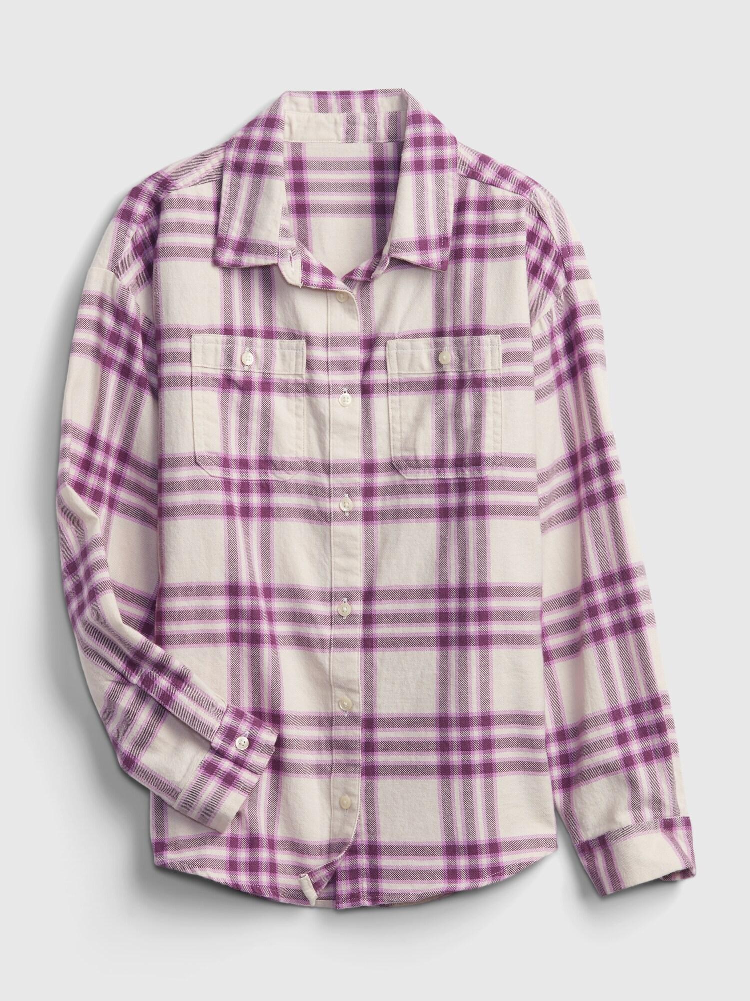 GAP Girls' Plaid Shirt - Girls