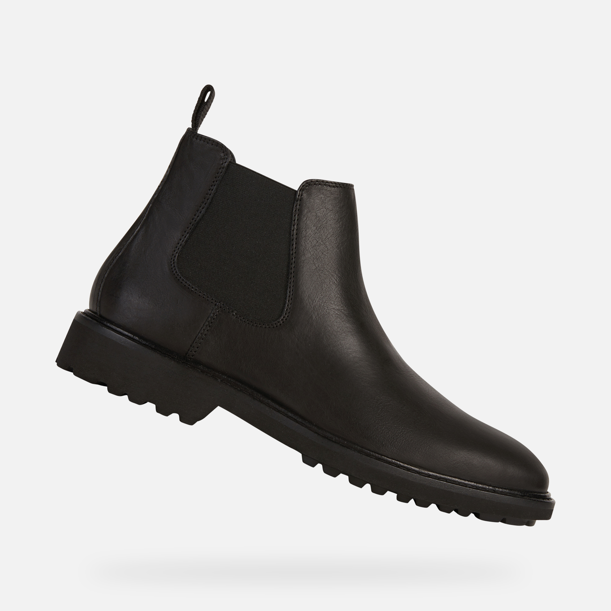 Black Men's Ankle Boots Geox Cannaregio - Men's