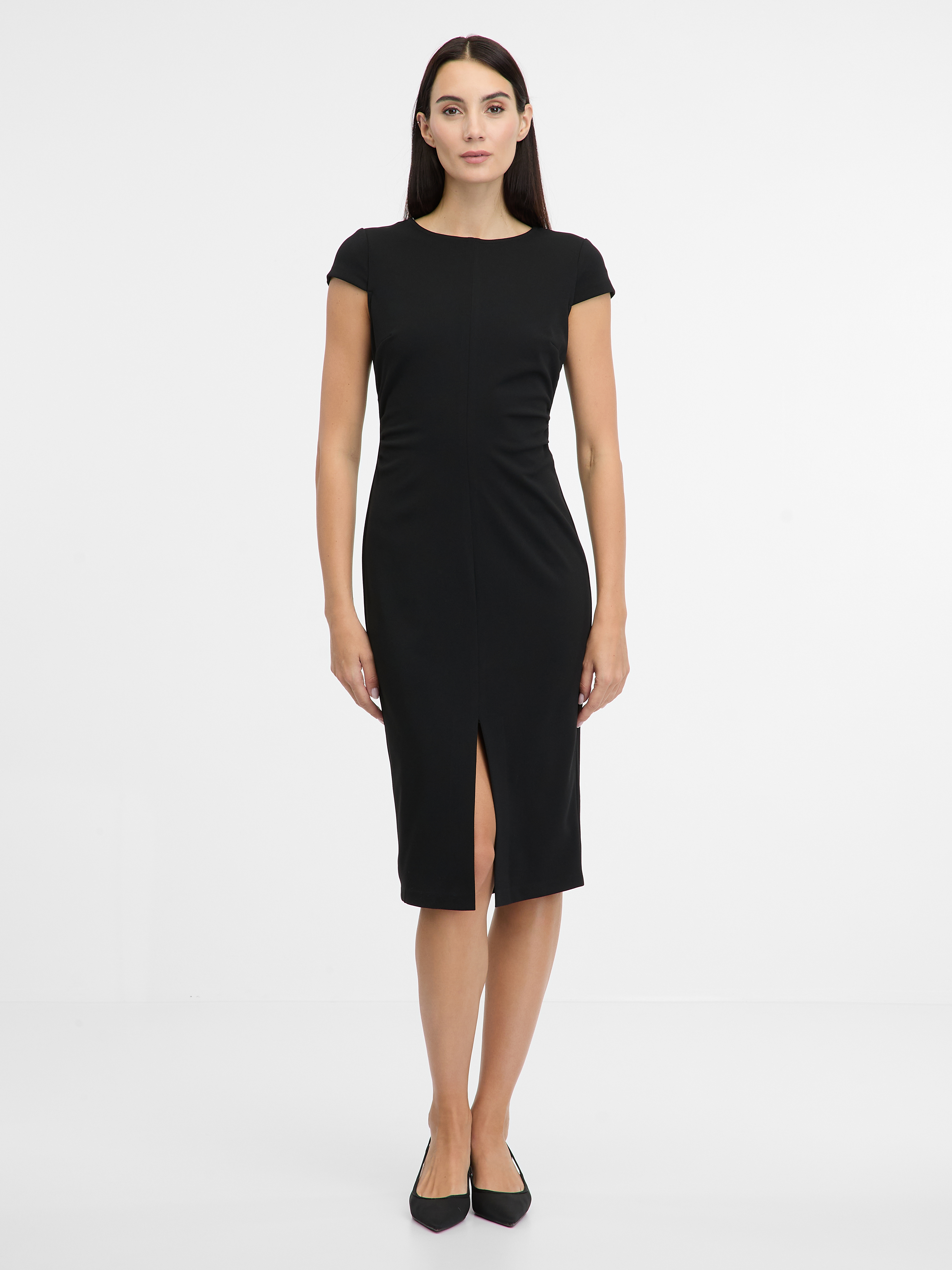 Black women's midi dress ORSAY - Women's