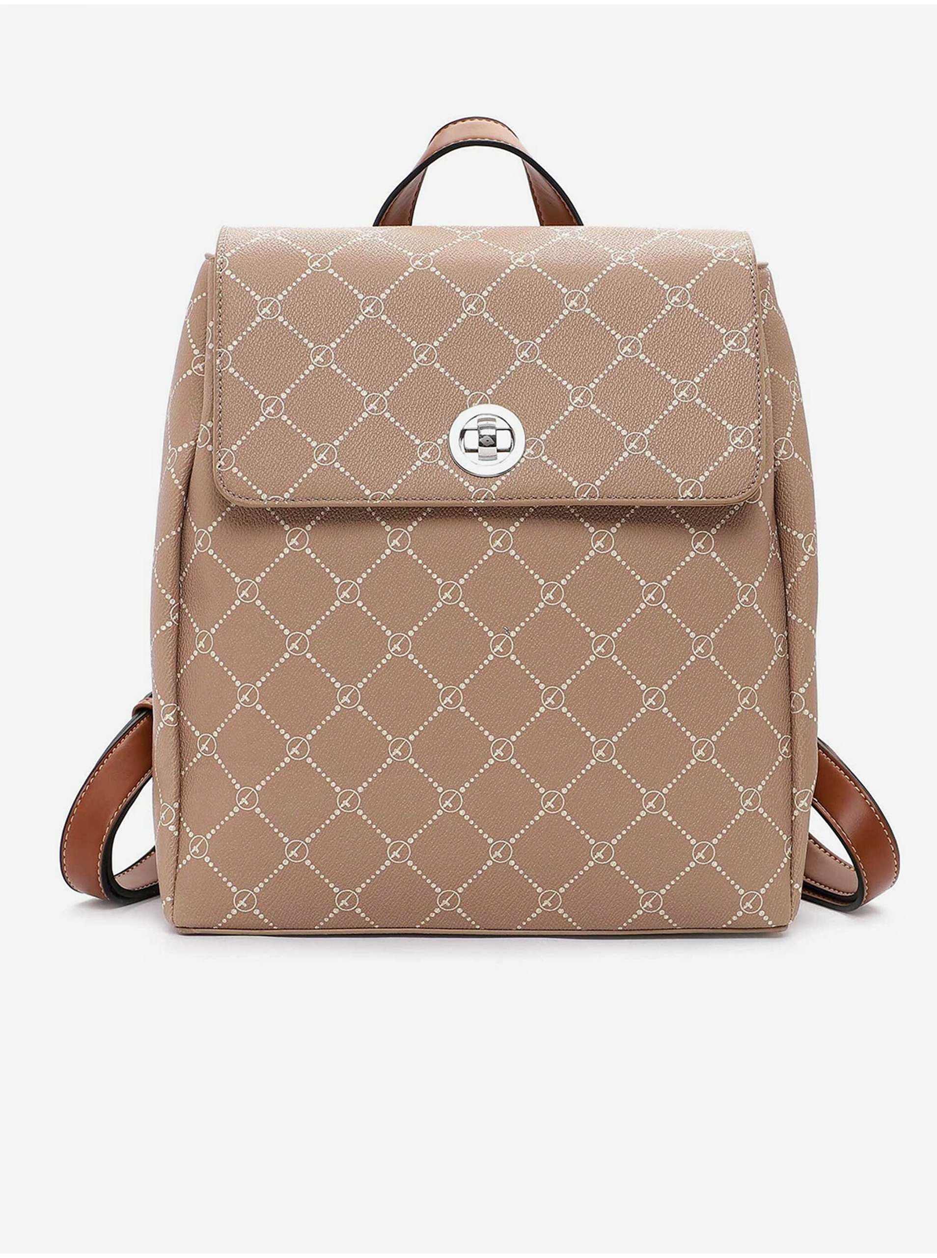 light-brown-patterned-backpack-tamaris-anastasia-lock-women