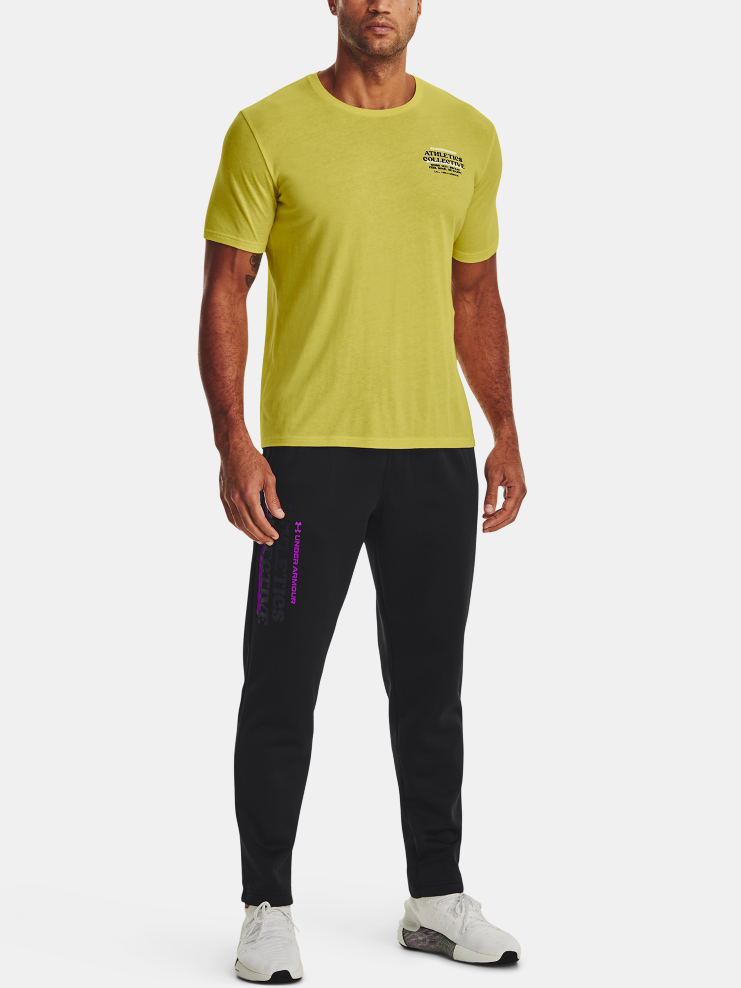 Pantaloni casual pentru barbati Under Armour - negru