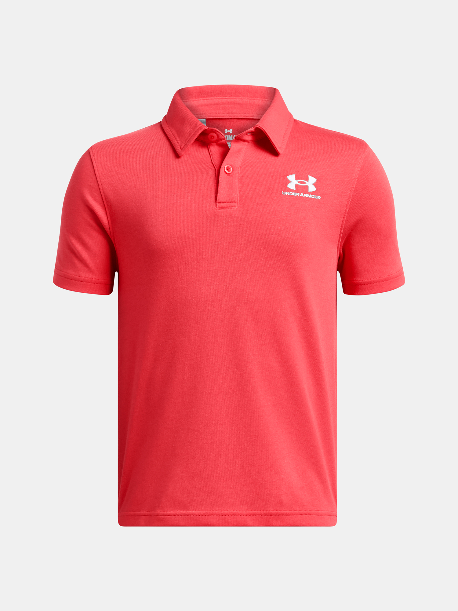 Boys' T-shirt Under Armour UA B Icon Polo-RED - Boys