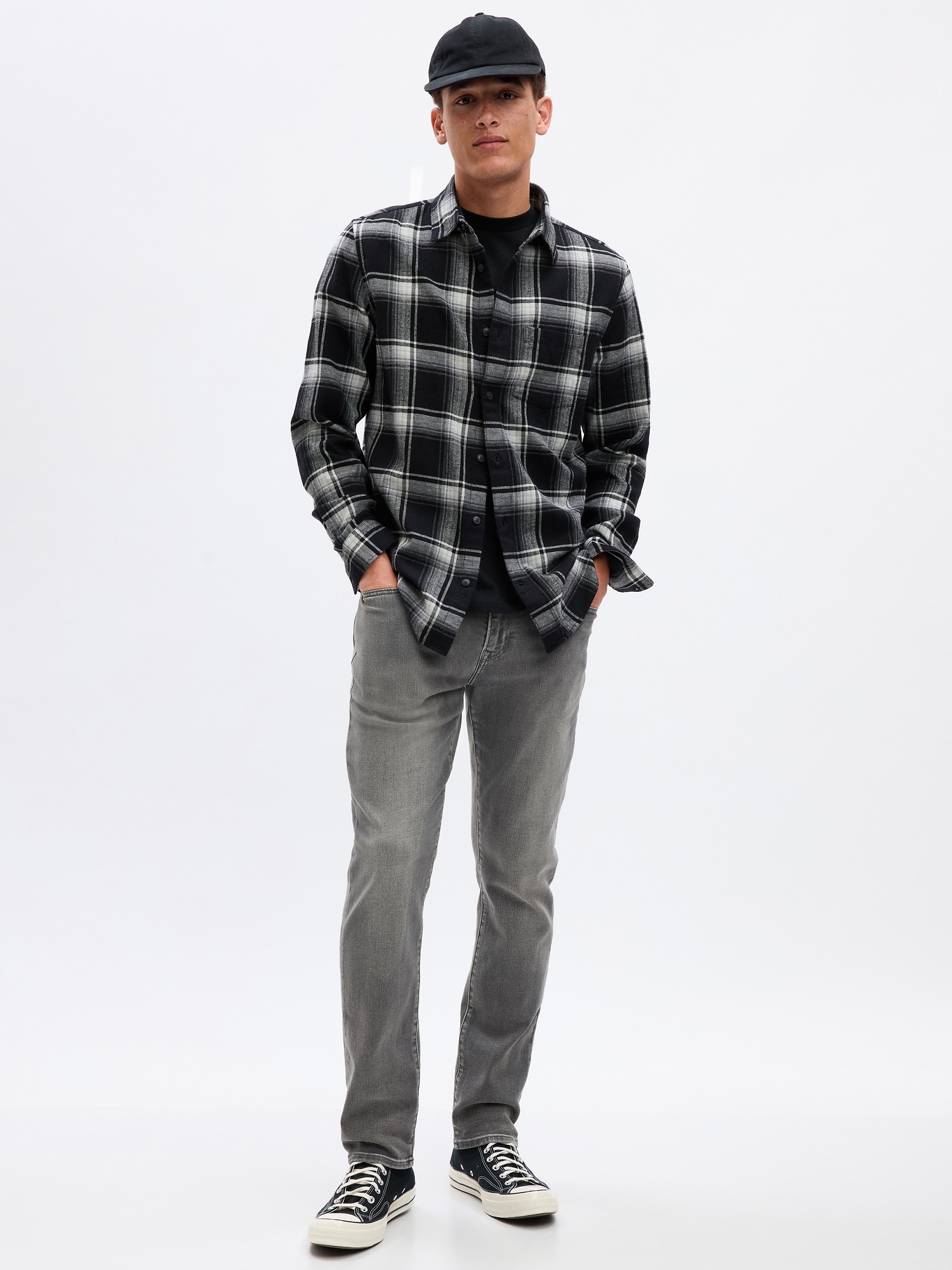 Soft Wear Slim Jeans With Gapflex With Washwell™