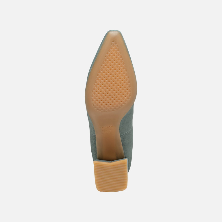 Blue women's ankle boots Geox Giselda - Women's