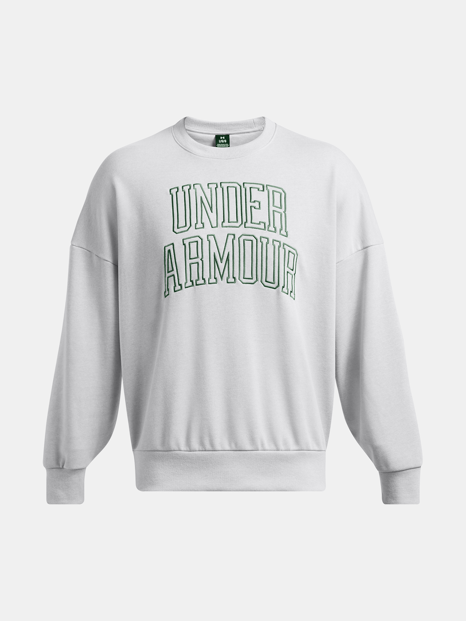 Men's sweatshirt Under Armour UA Icon HWT Terry OS Crew-GRY - Men's
