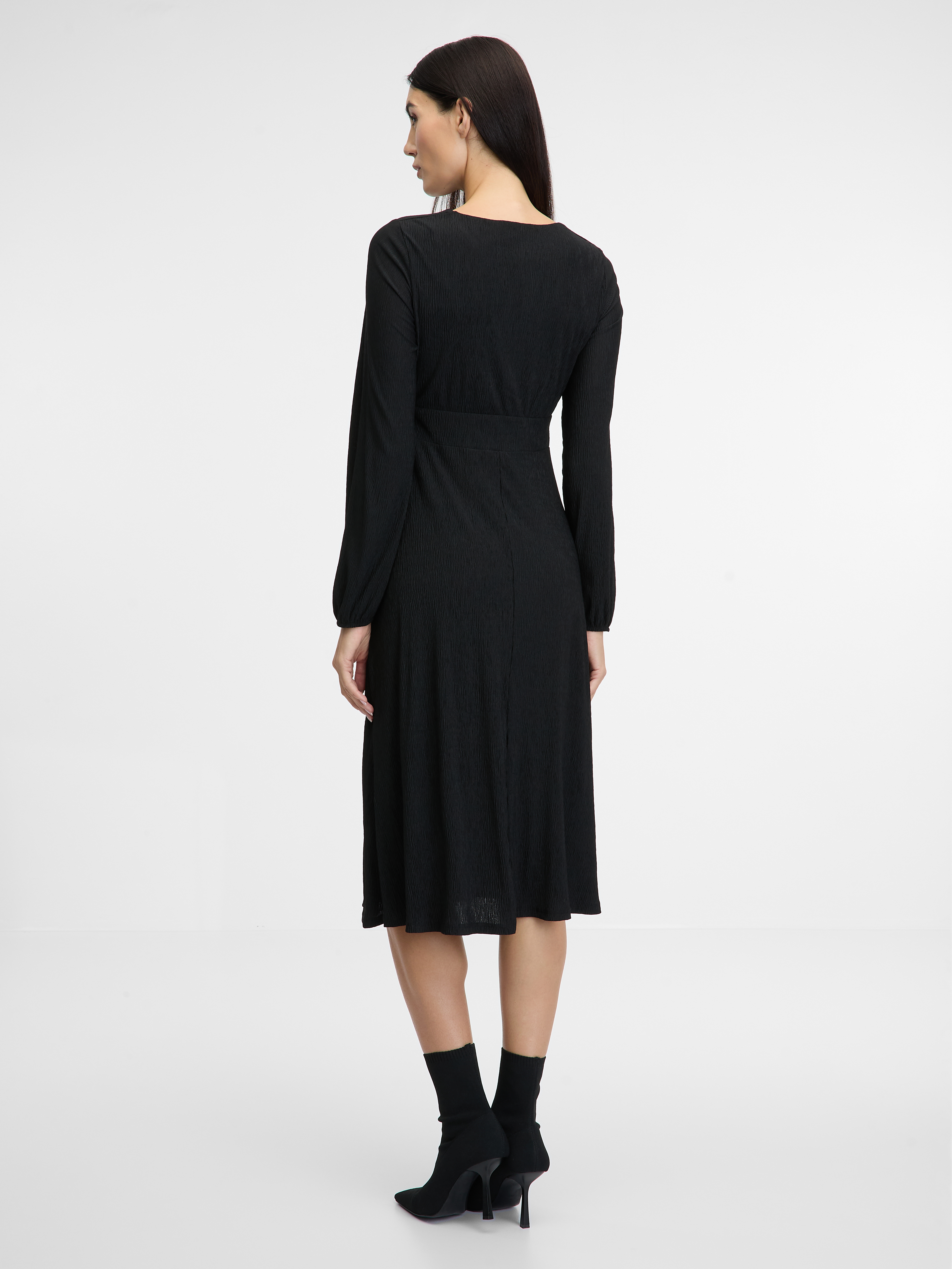 Black women's midi dress ORSAY - Women's