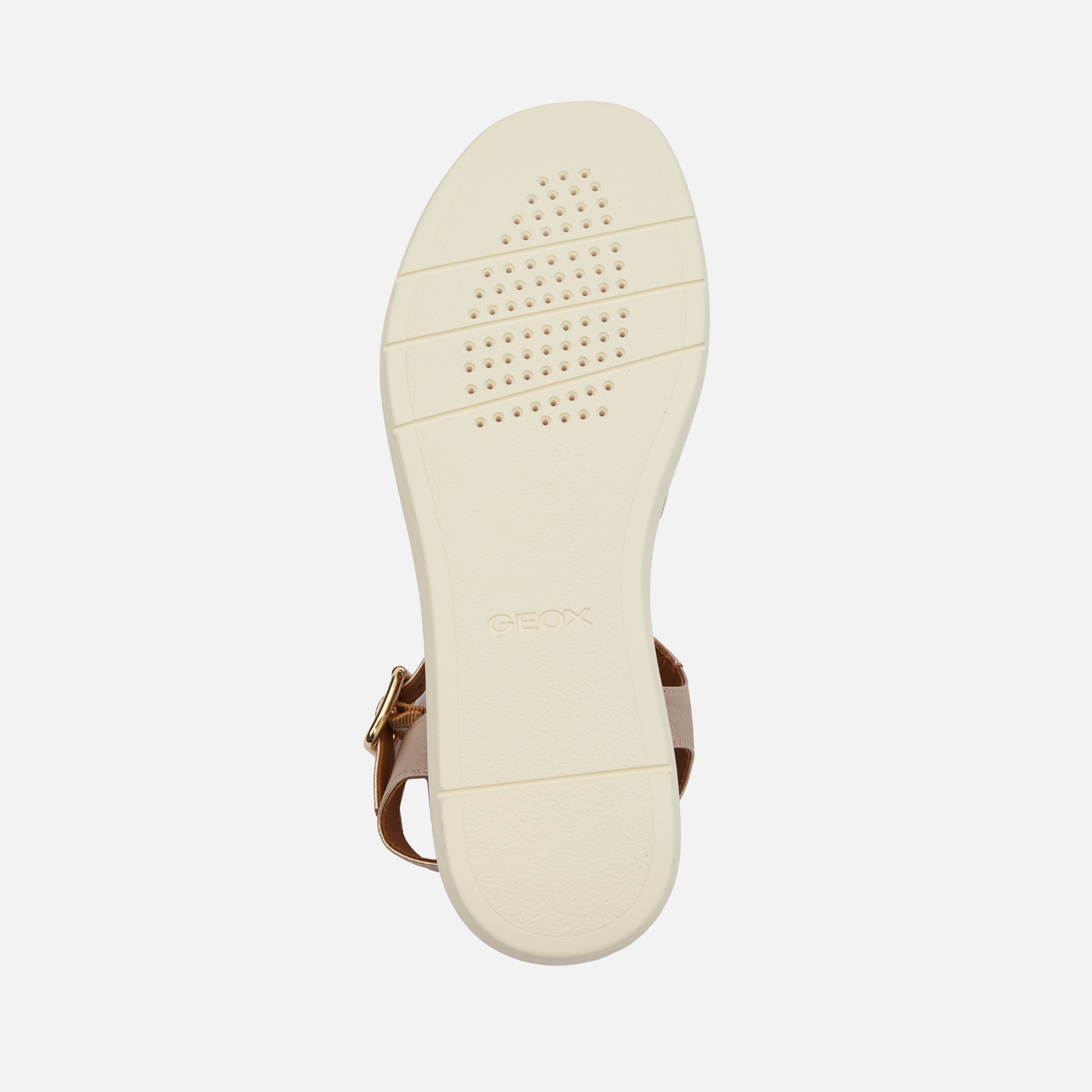 Cream women's sandals Geox Camalei - Women's