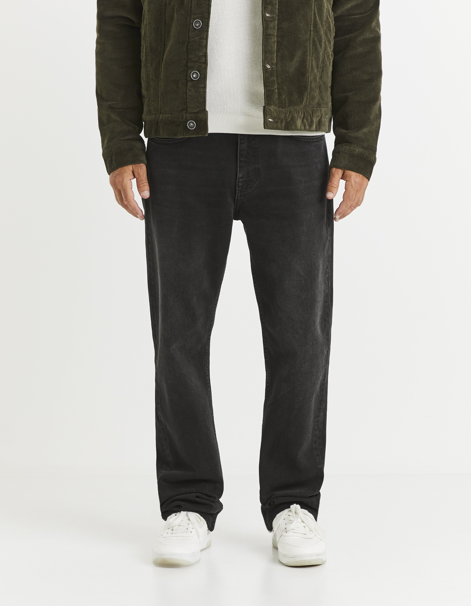 Pantaloni casual pentru barbati Celio - negru