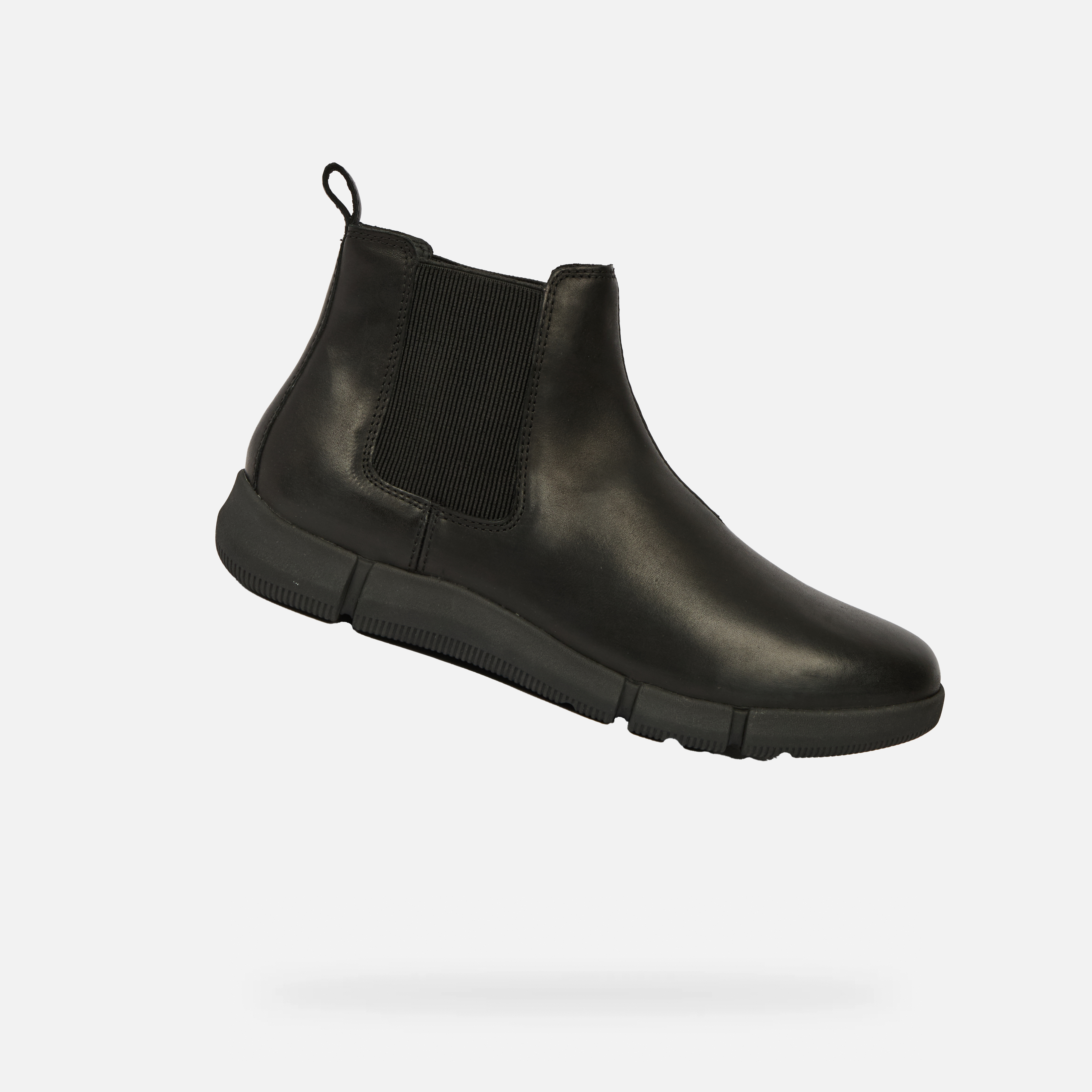 Mens Ankle Boots Black Geox Adacter M - Mens