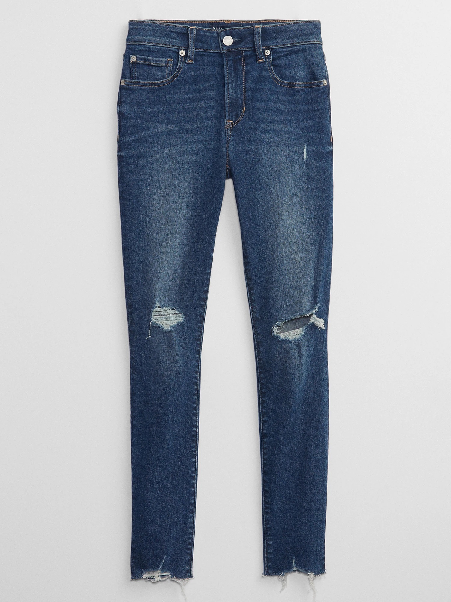 GAP Džíny mid rise universal legging jeans with Washwell