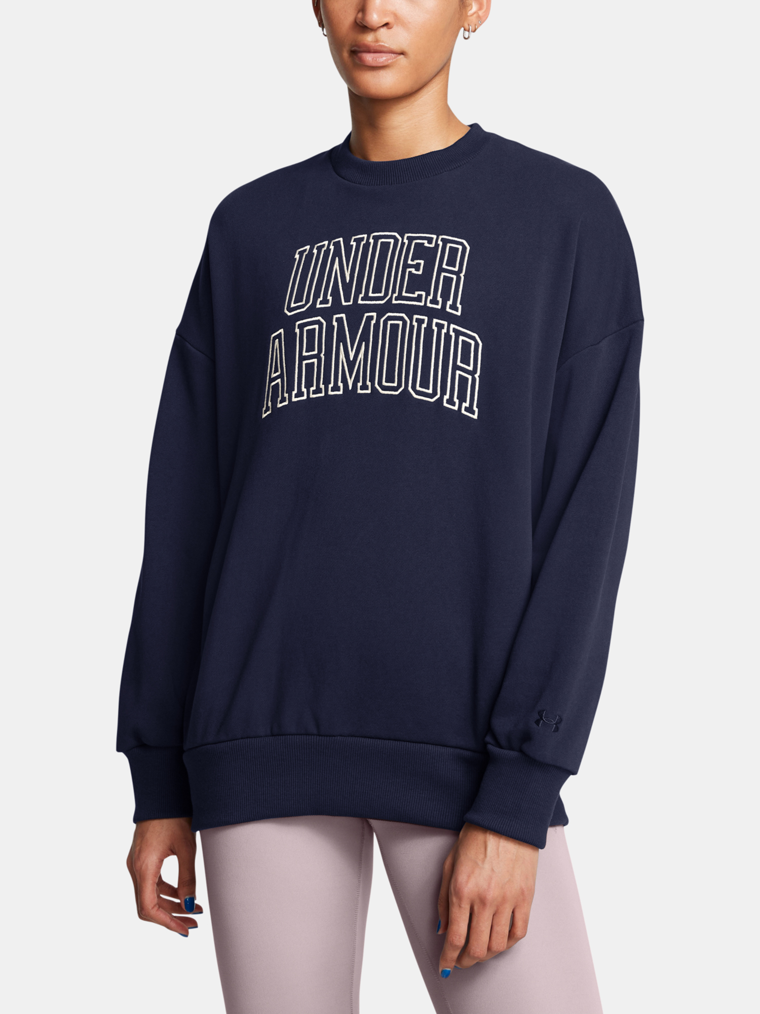 Under Armour Womens sweatshirt UA Icon HWT Terry OS Crew - Womens