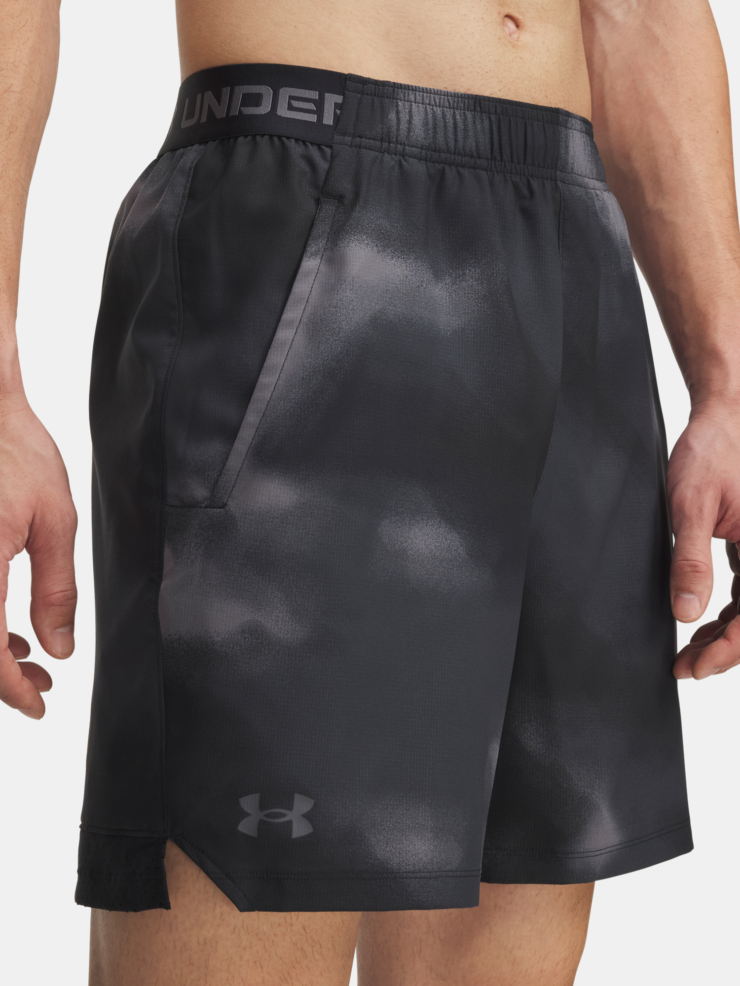 Men&#039;s shorts Under Armour UA Vanish Woven 6in Prnt Sts-BLK - Men&#039;s