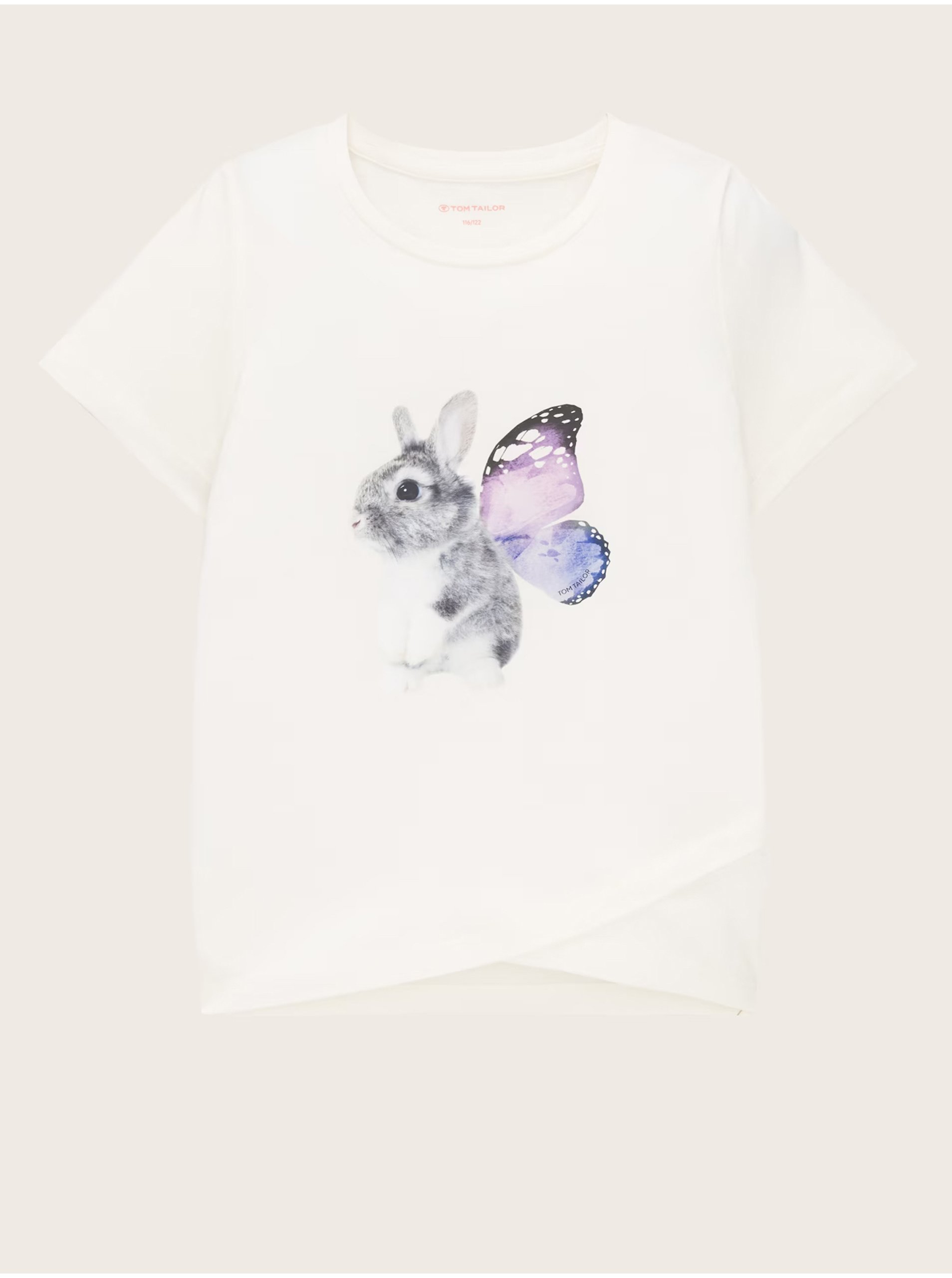 Cream Girl T-Shirt Tom Tailor - Girls