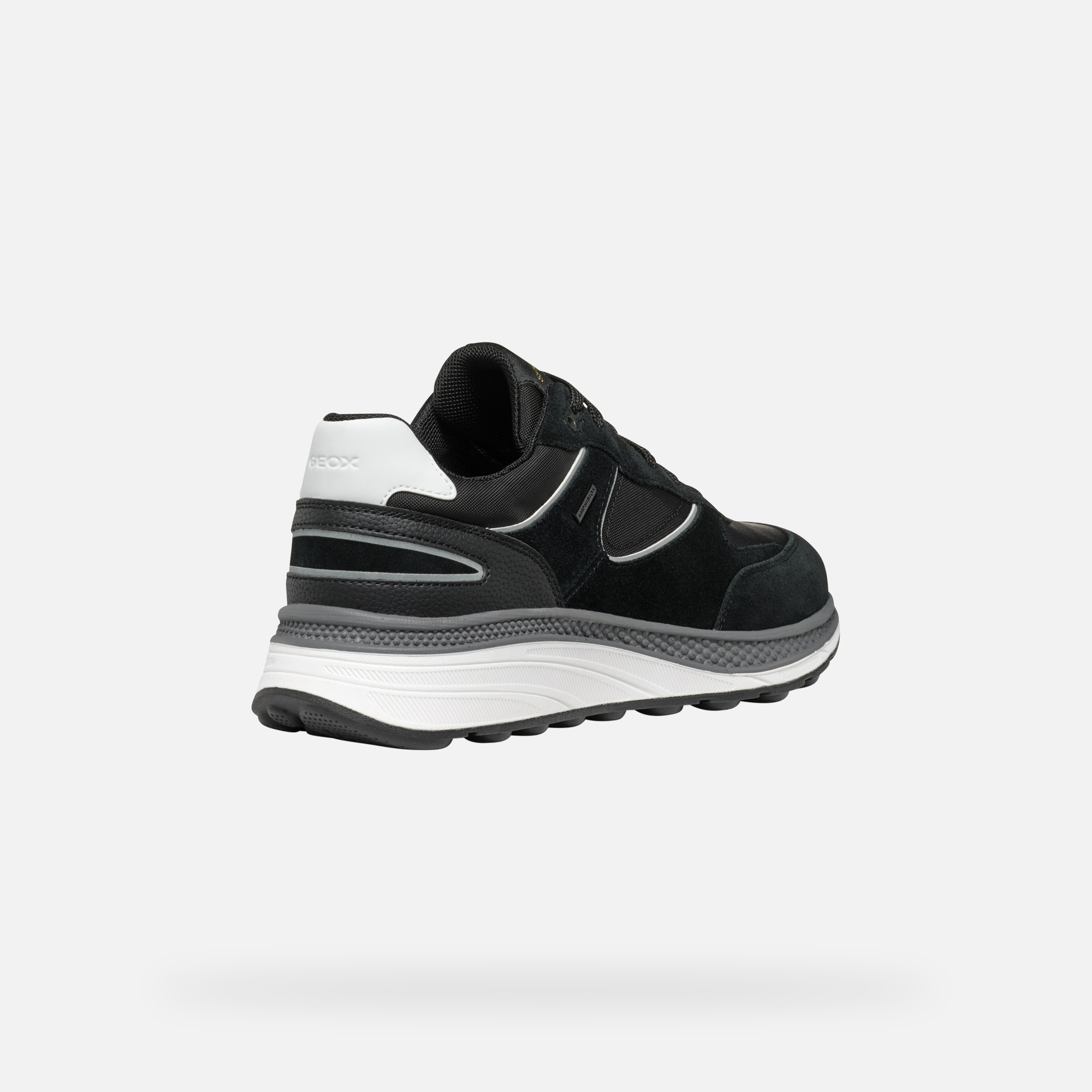 Black men's sneakers Geox Spherica Actif X1 - Men's