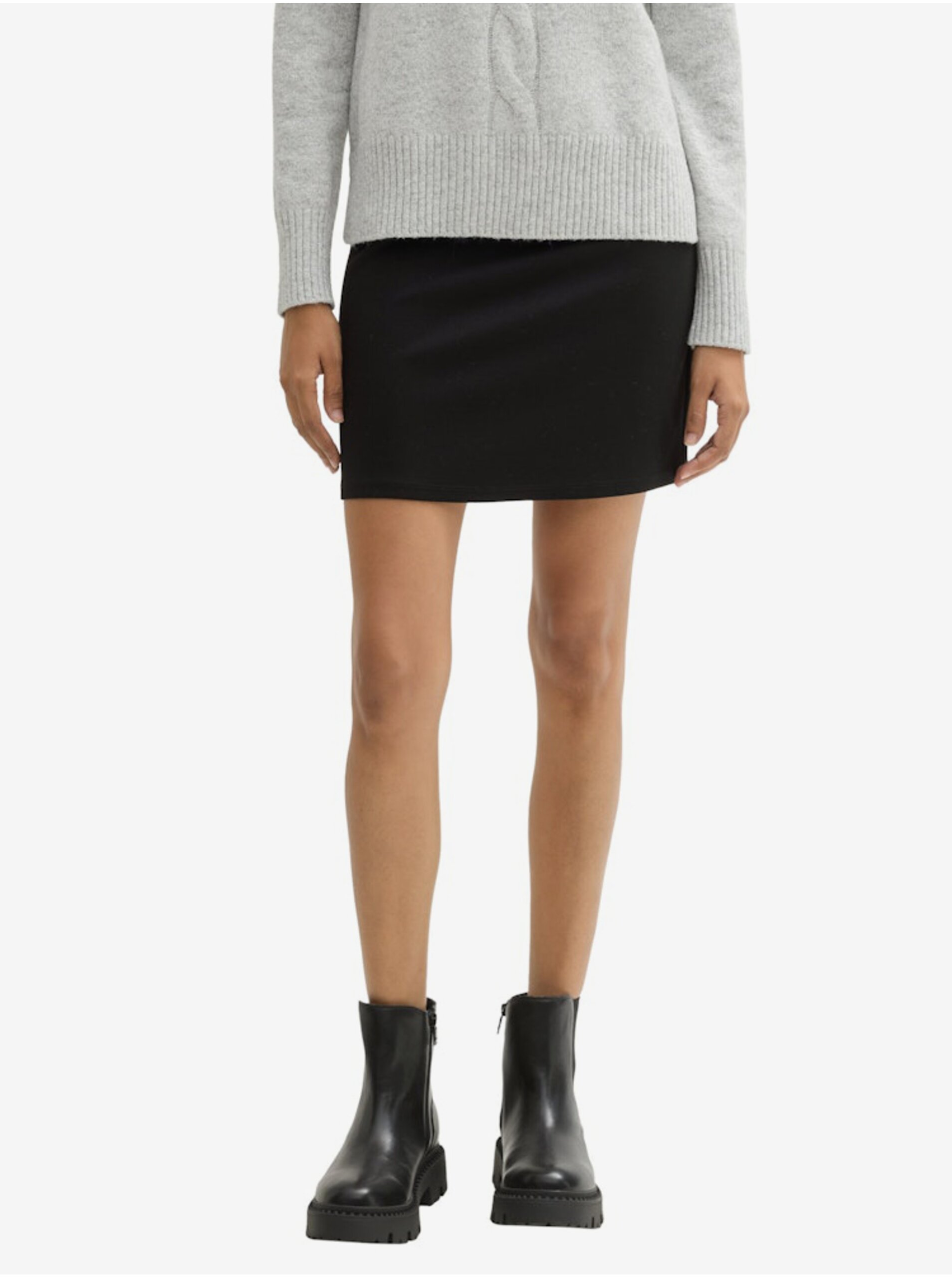 Black women's skirt Tom Tailor - Women's