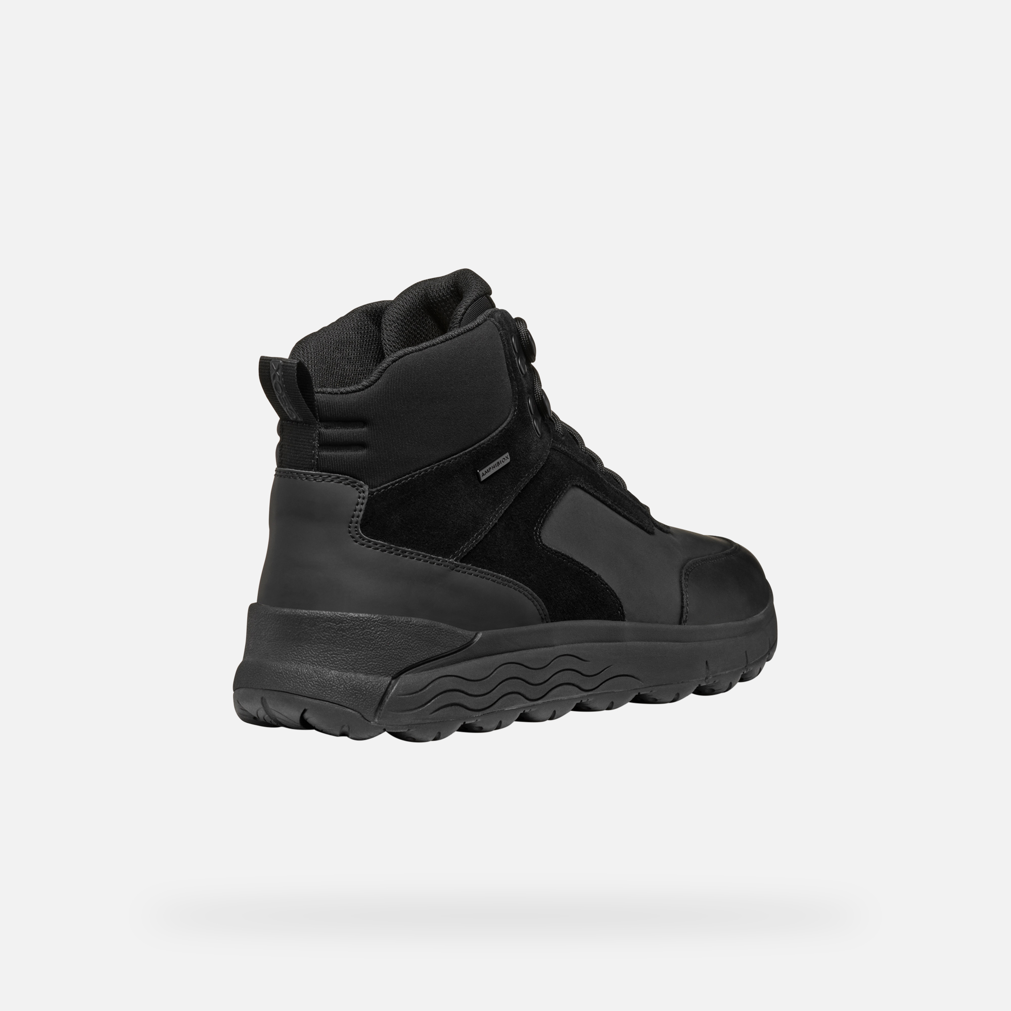 Black men&#039;s ankle boots Geox Spherica 4X4 ABX - Men&#039;s