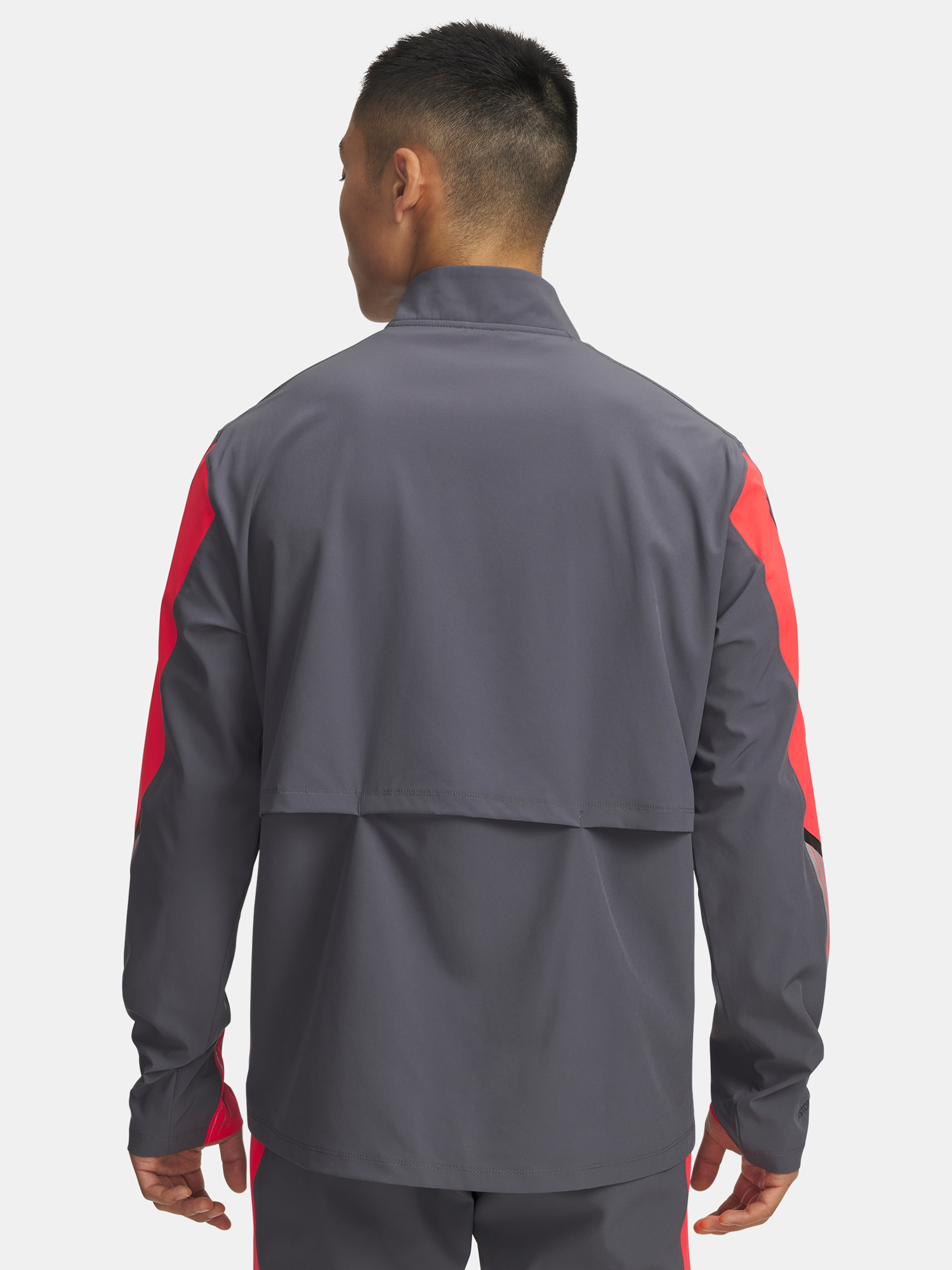 Men&#039;s Under Armour UA Velociti Storm Jacket-GRY - Mens