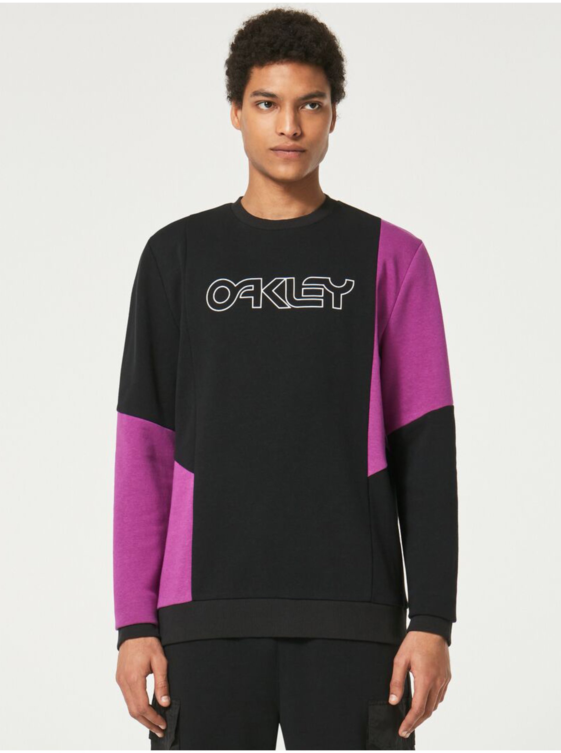 Purple and Black Mens Sweatshirt Oakley - Men