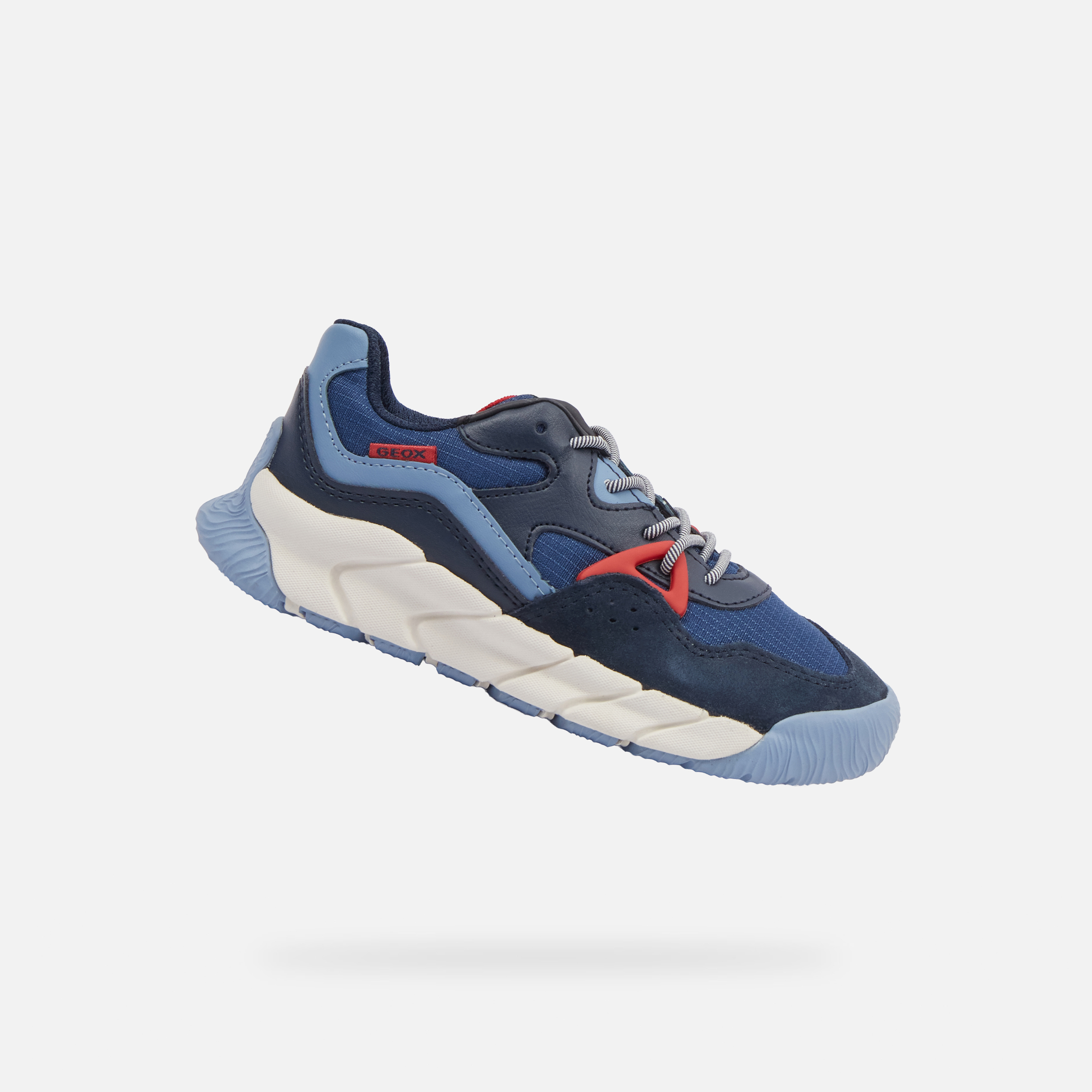 Blue boys sneakers Geox Flexyper Pro Boy - Boys