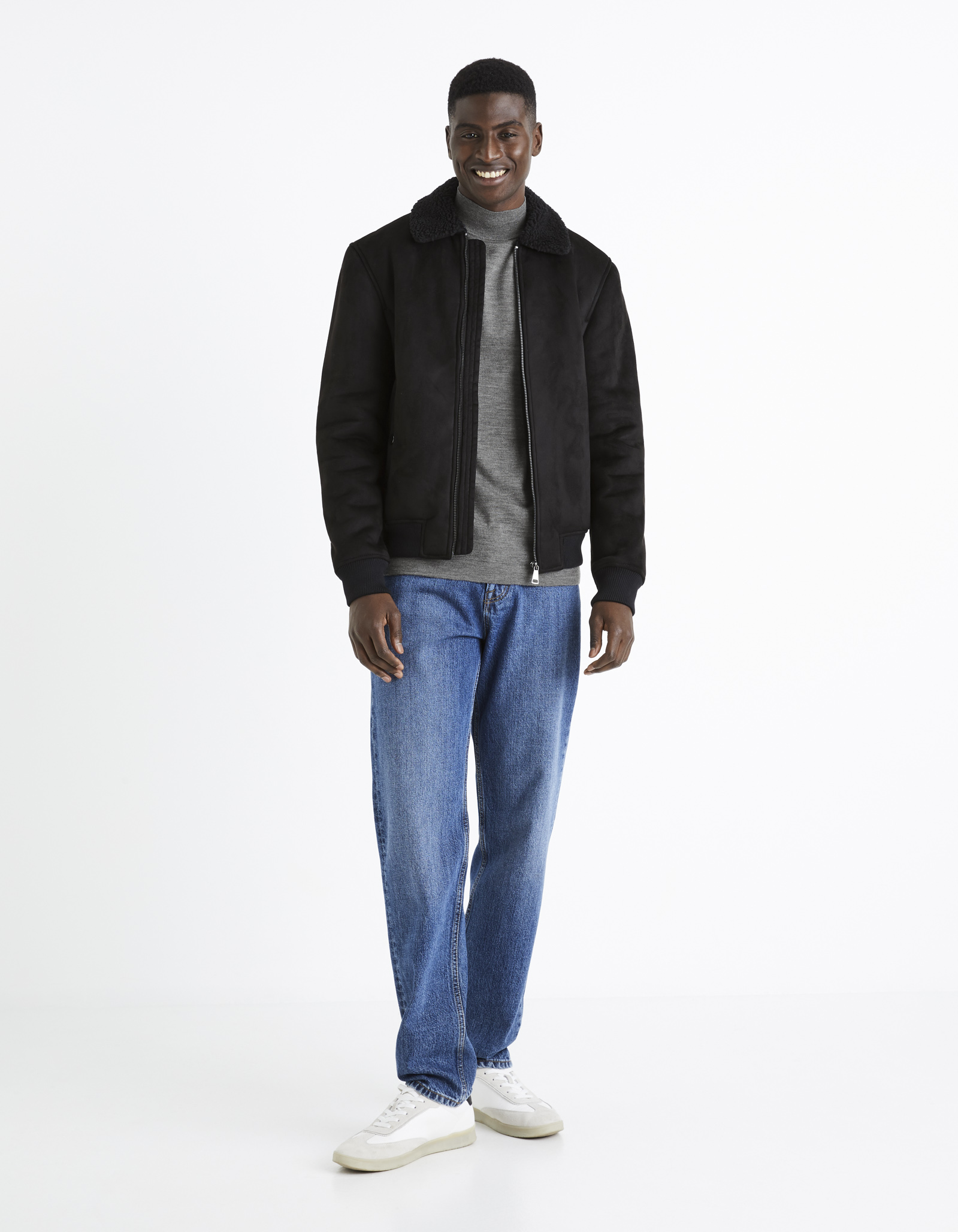 Jachete si tricouri pentru barbati Celio - negru