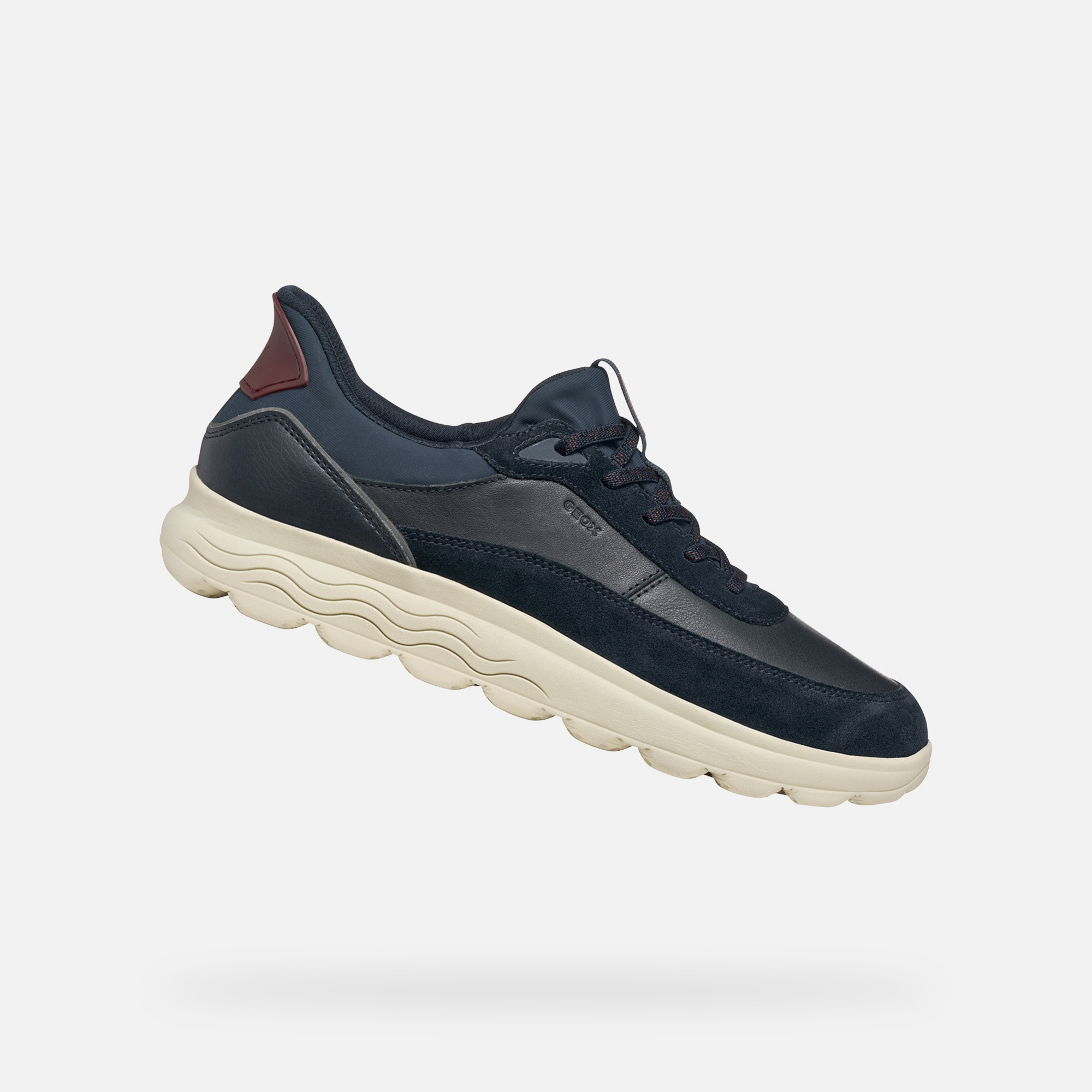 Dark blue mens sneakers Geox Spherica Plus - Mens